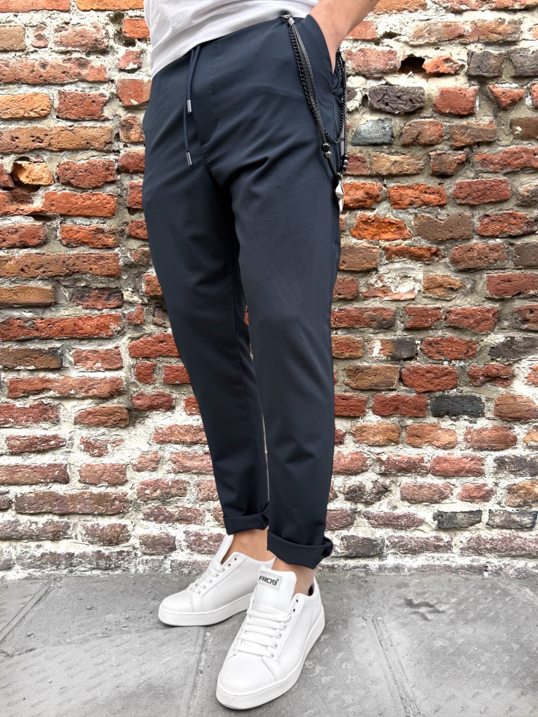 Pantalaccio Over-D Tapered Fit Blu P60 (11841895825748)