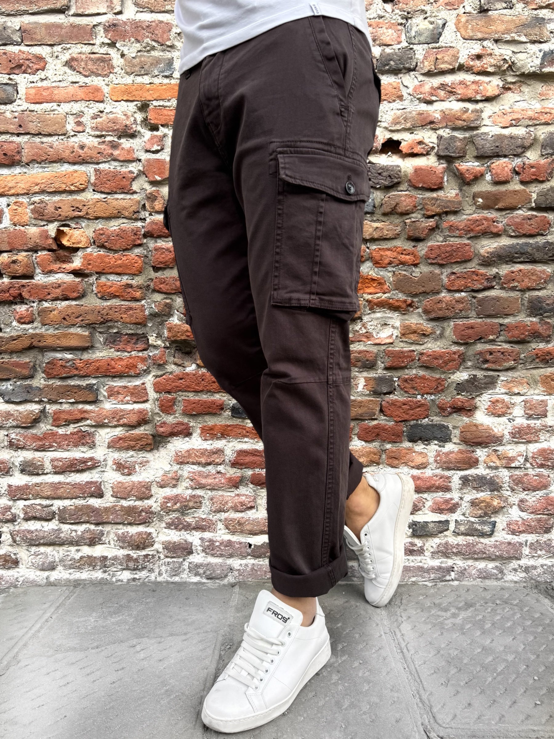 Pantalone Block Eleven Cargo Antracite (9960836399444)