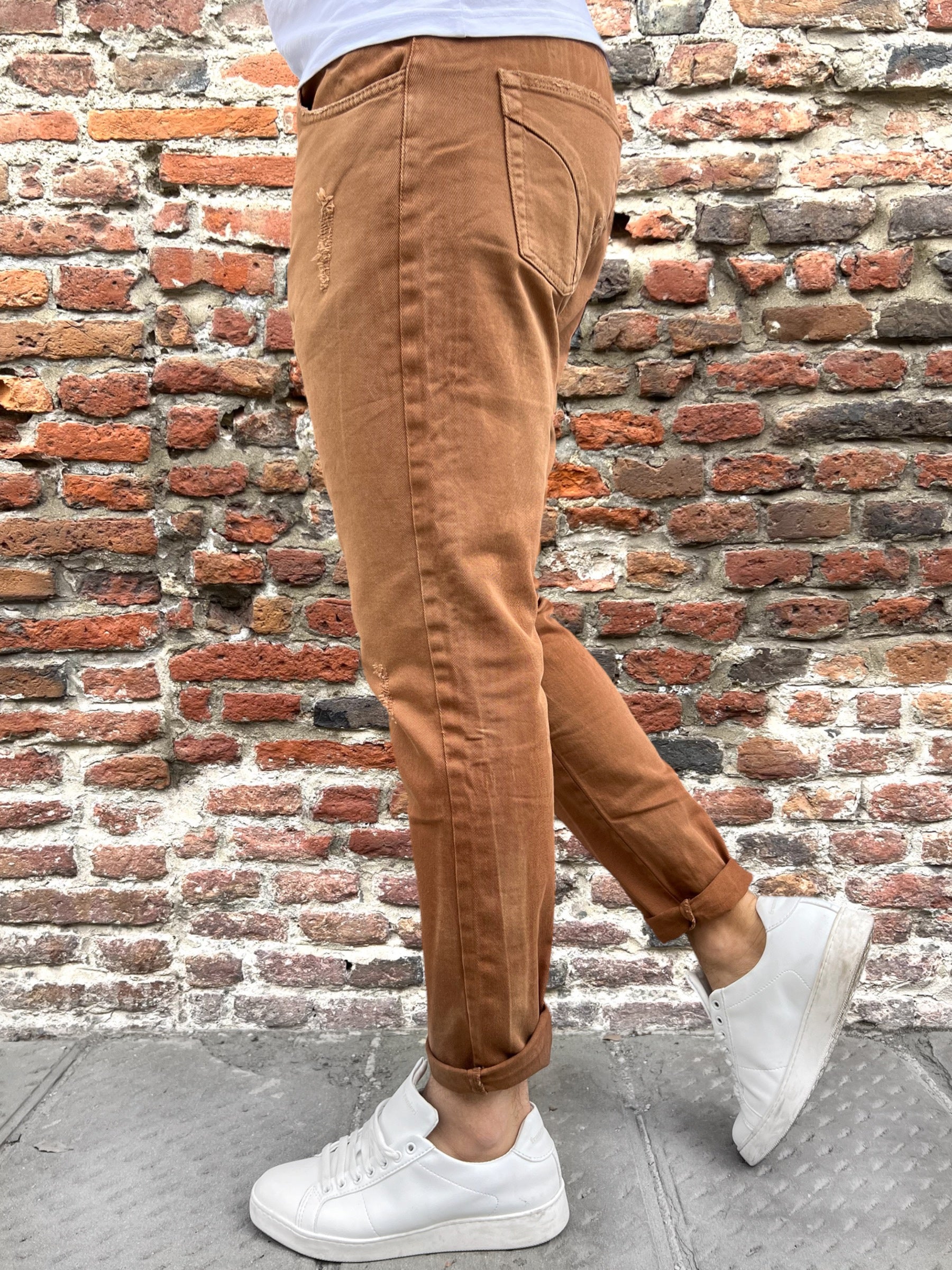 Pantalone Over-D Tabacco P18 (9745226596692)