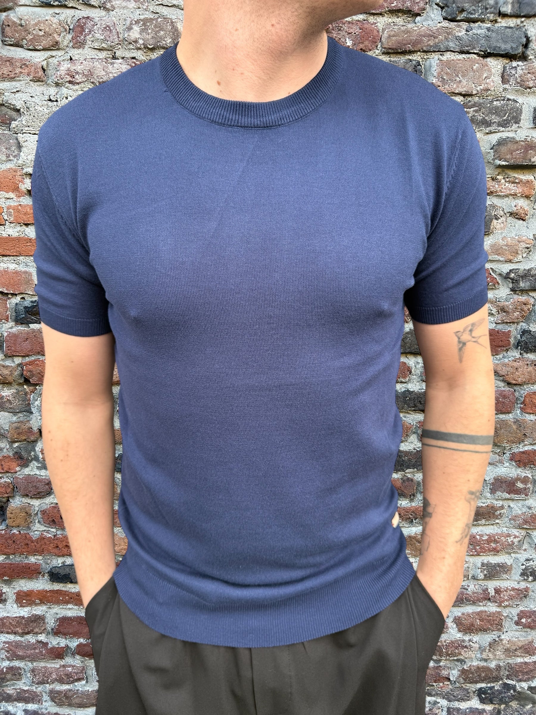 T-shirt Gianni Lupo Maglia Navy 510 (11871914099028)