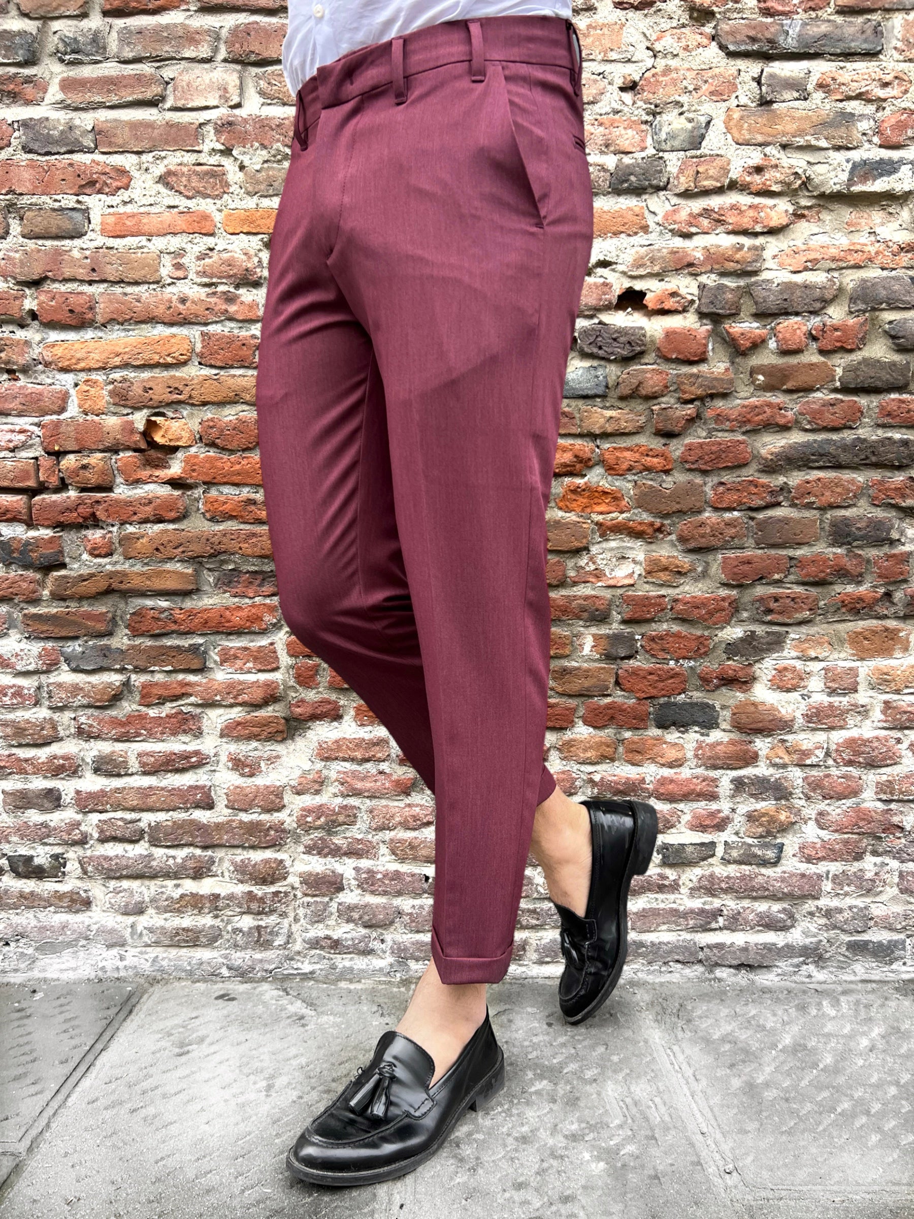 Pantalone Why Not Brand Bordeaux Marlon (8896285409620)