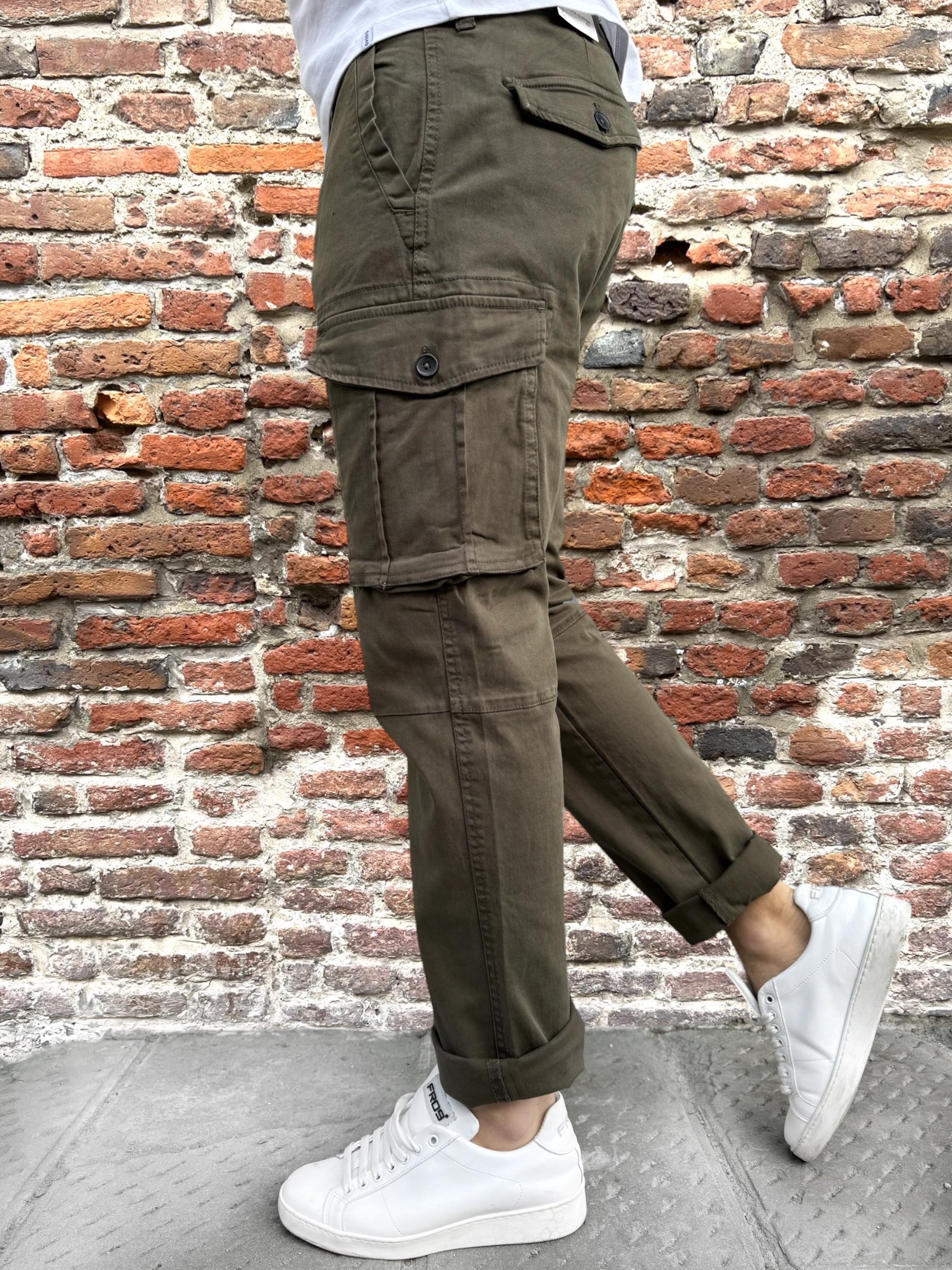 Pantalone Block Eleven Cargo Army (9960839020884)