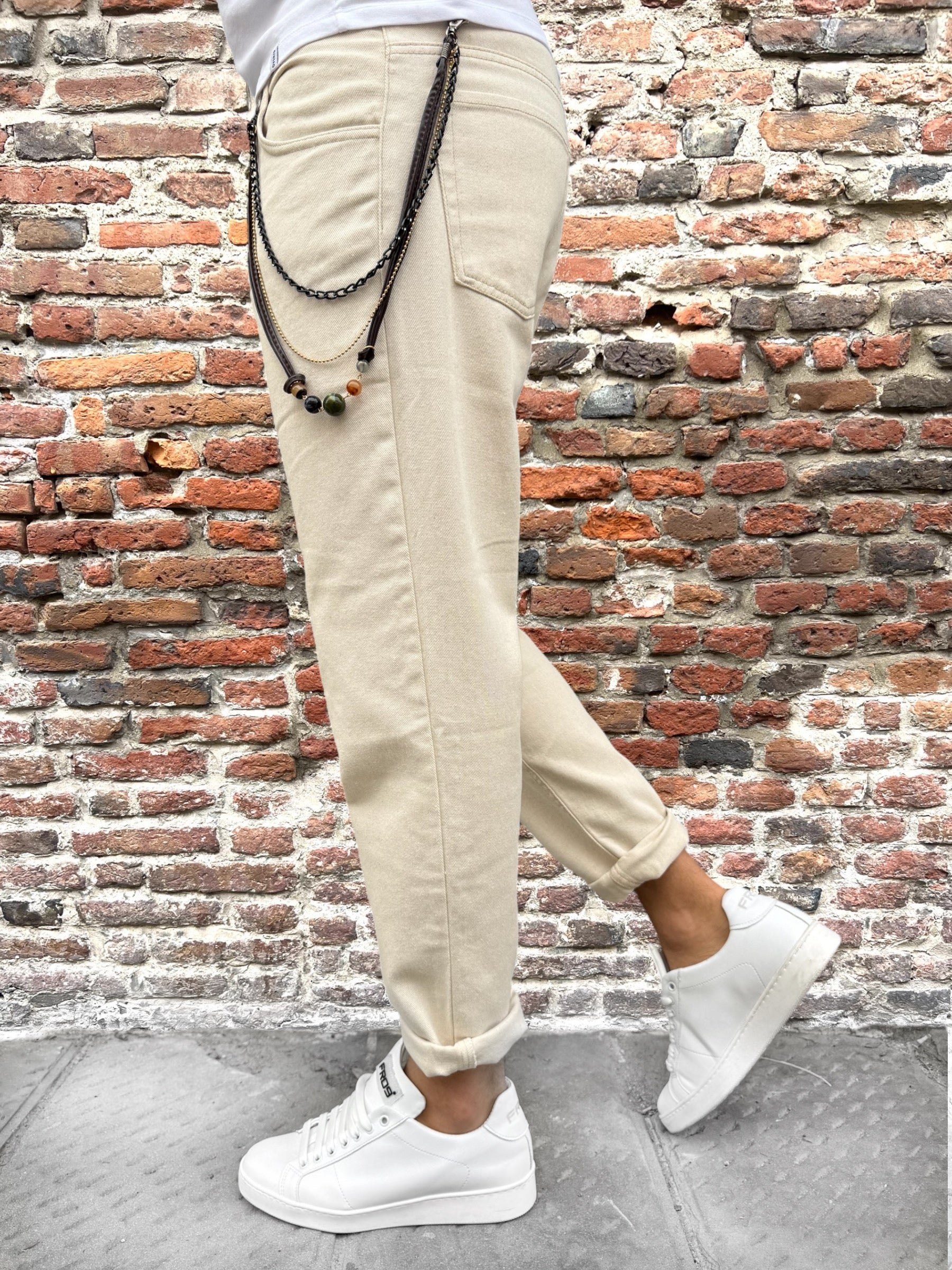 Pantalone Over-D Naturale P56 (9858124579156)