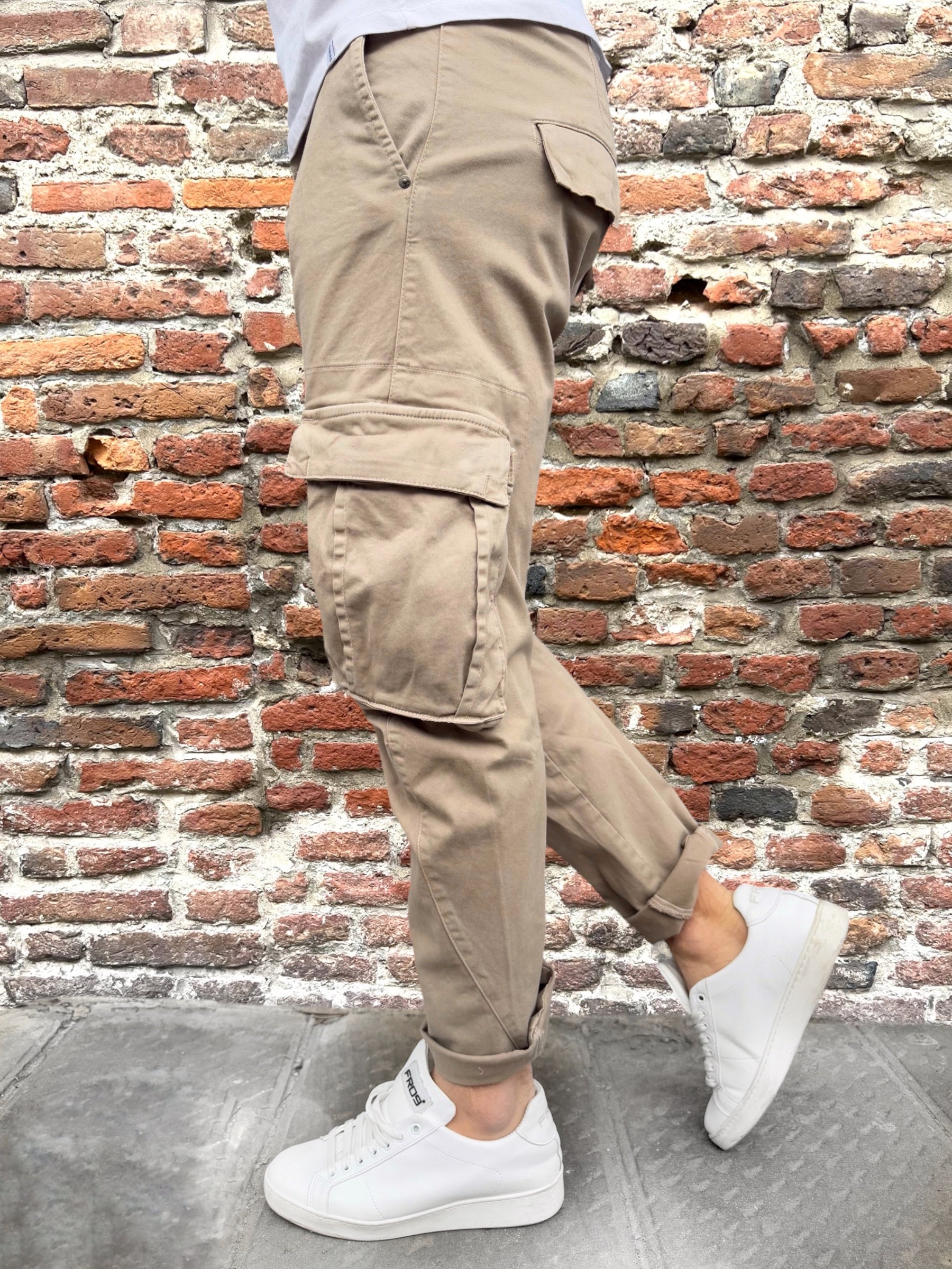 Pantalone Imperial Cargo Beige Rock (9972222886228)