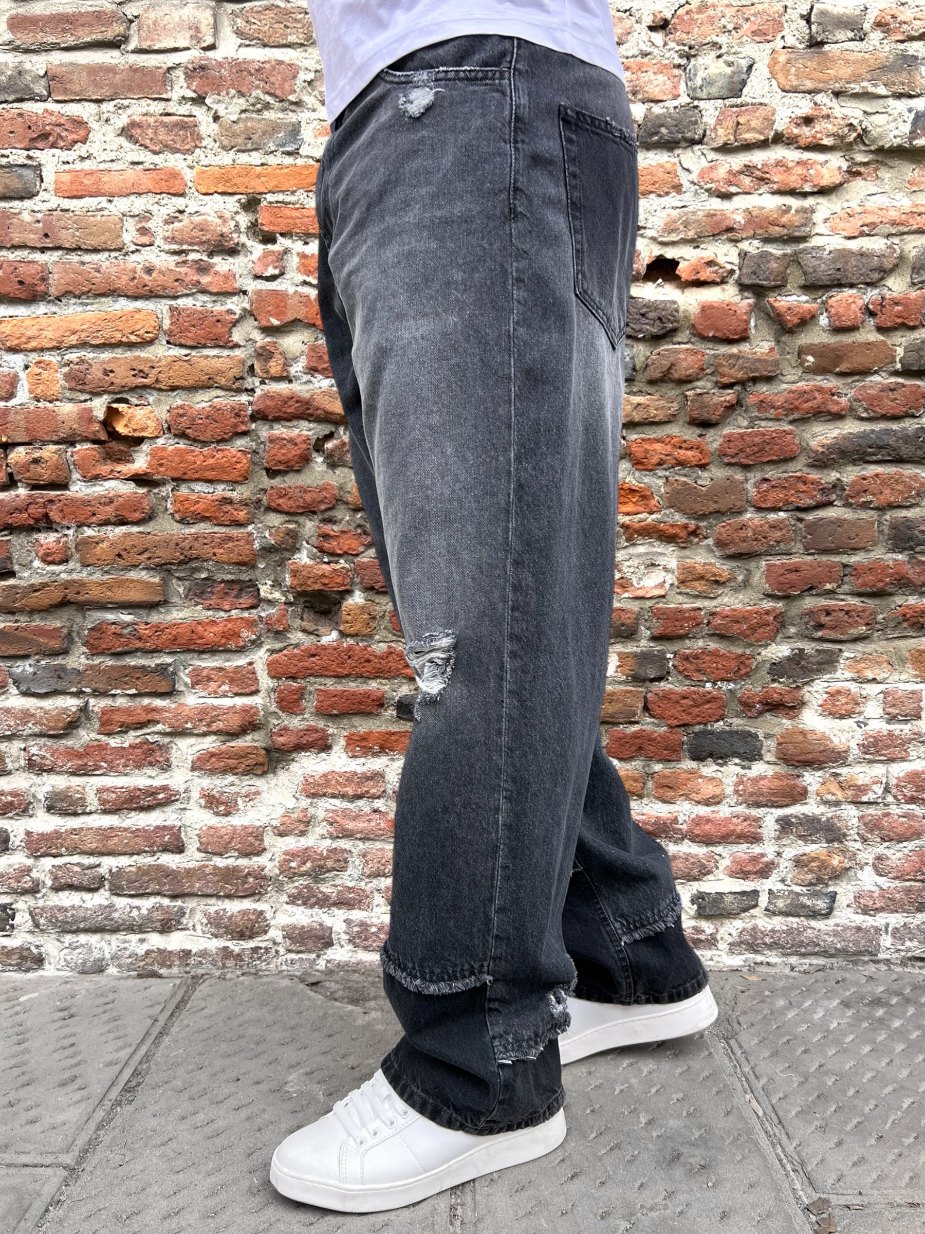 Jeans Imperial Palazzo Rotture 5407 (9734204064084)