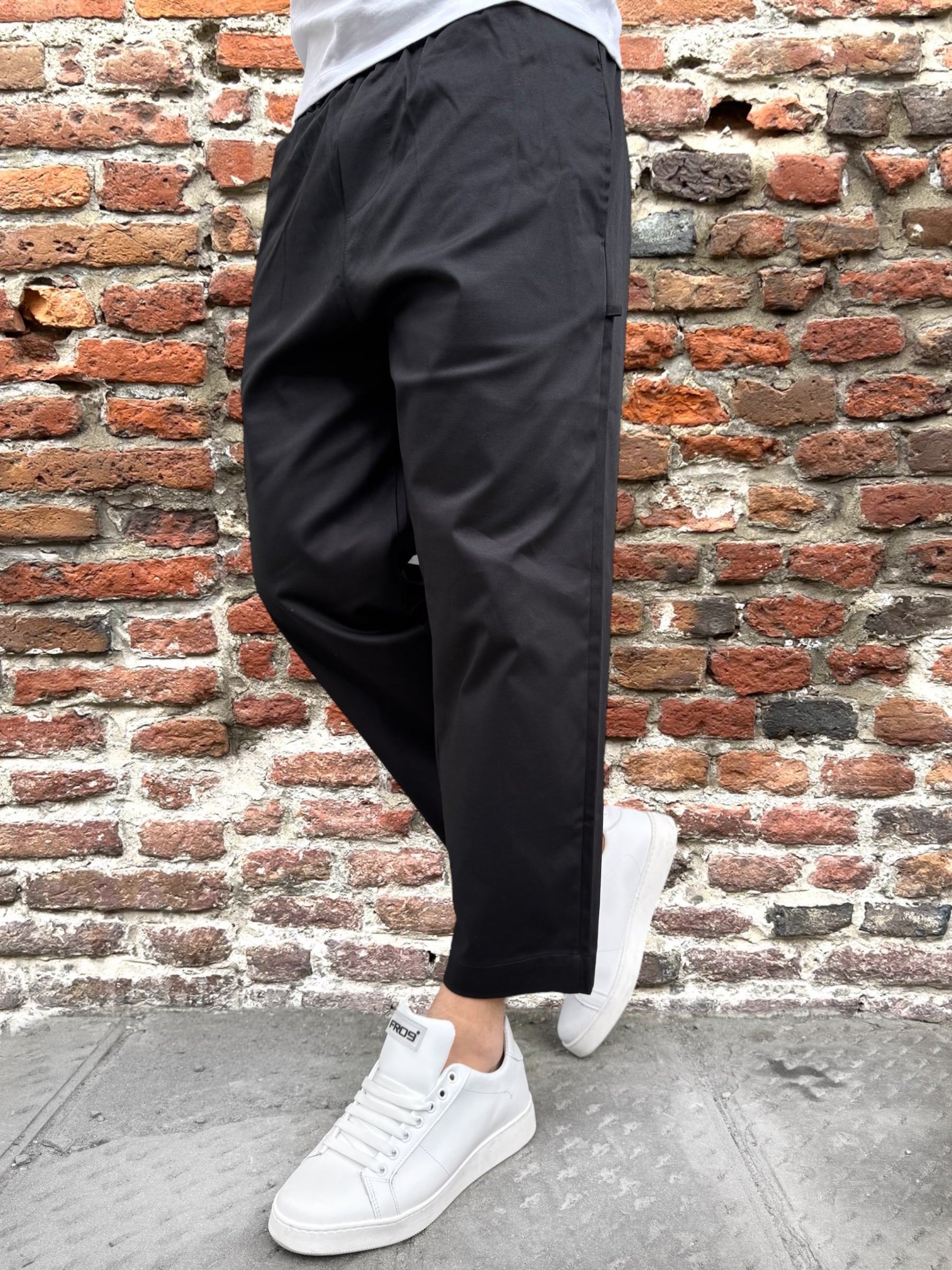 Pantalone Why Not Brand Shibuya Nero PL69 (11841304428884)