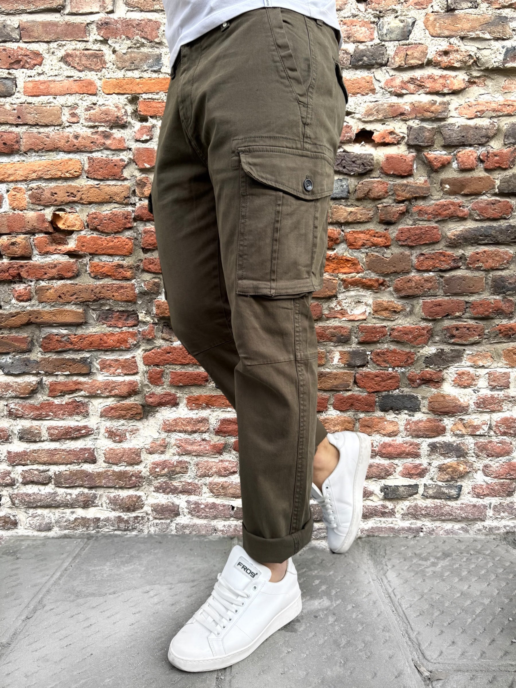 Pantalone Block Eleven Cargo Army (9960839020884)