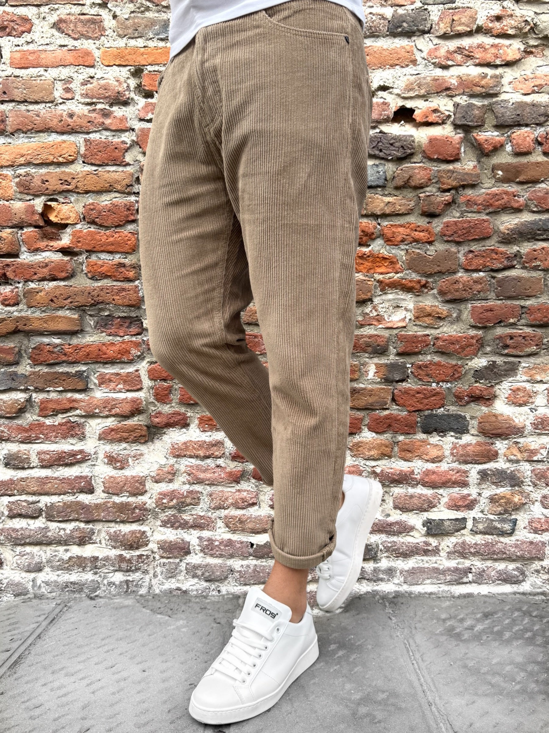 Pantalone Gianni Lupo Velluto Cammello (9855858147668)