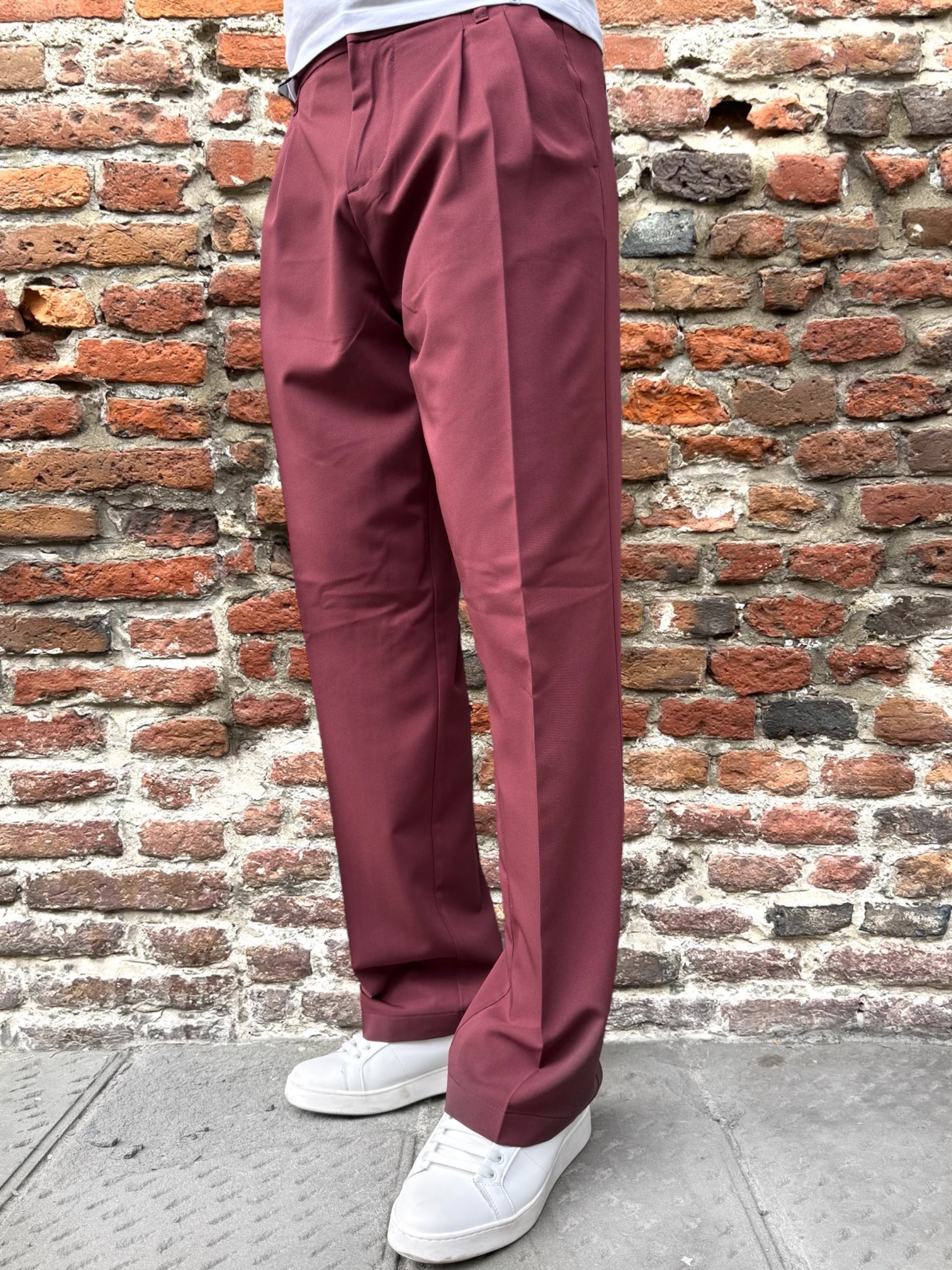 Pantalone Imperial Palazzo Bordeaux Drake (11887876997460)