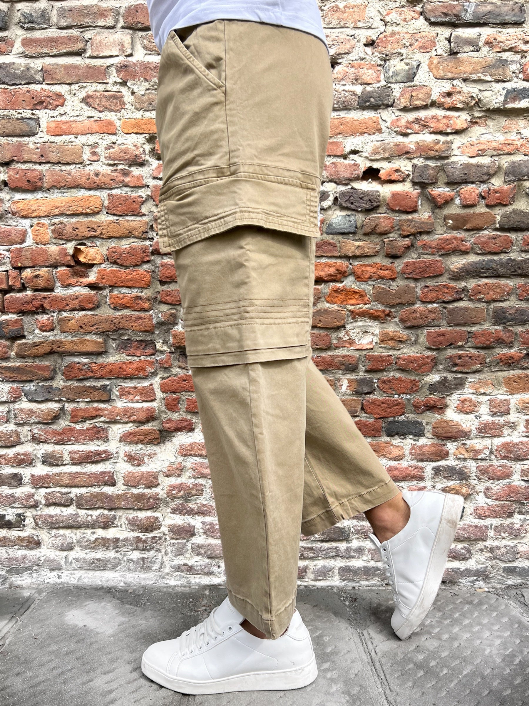 Pantalone Berna Cargo Arachide 033 (9759314379092)