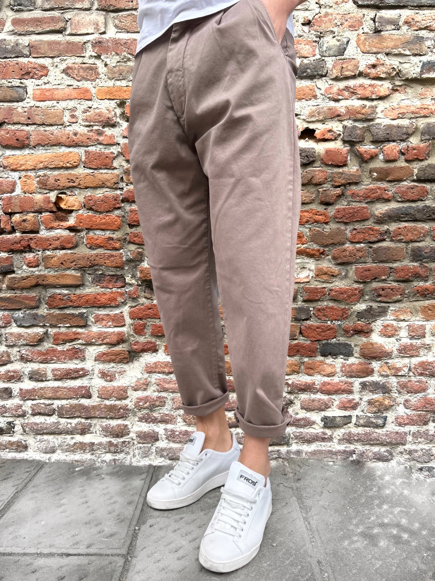 Pantalone Berna Japan Tortora 6094 (9966289813844)