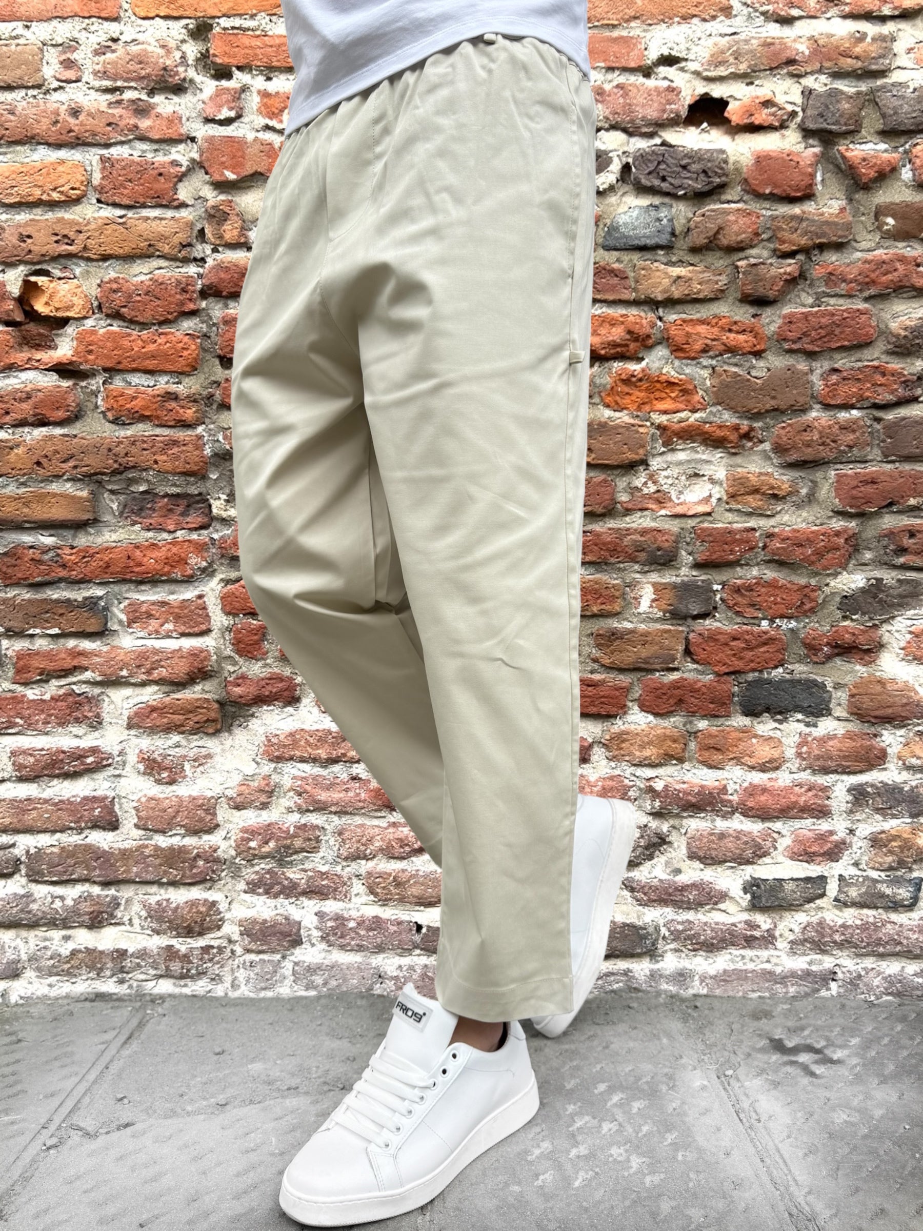 Pantalone Why Not Brand Shibuya Beige PL69 (11841304658260)