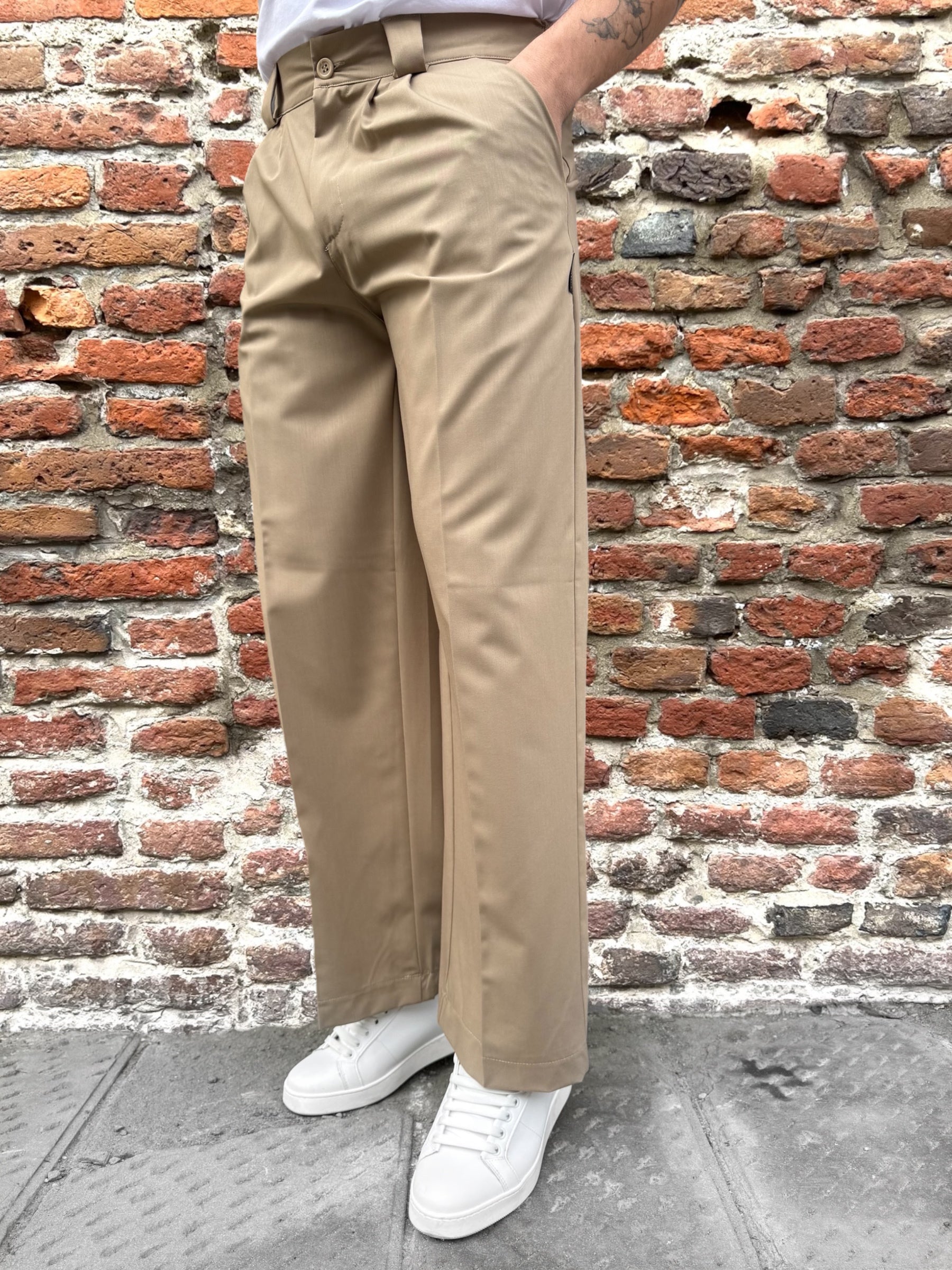 Pantalone Njb Palazzo Beige Dany (11839644139860)