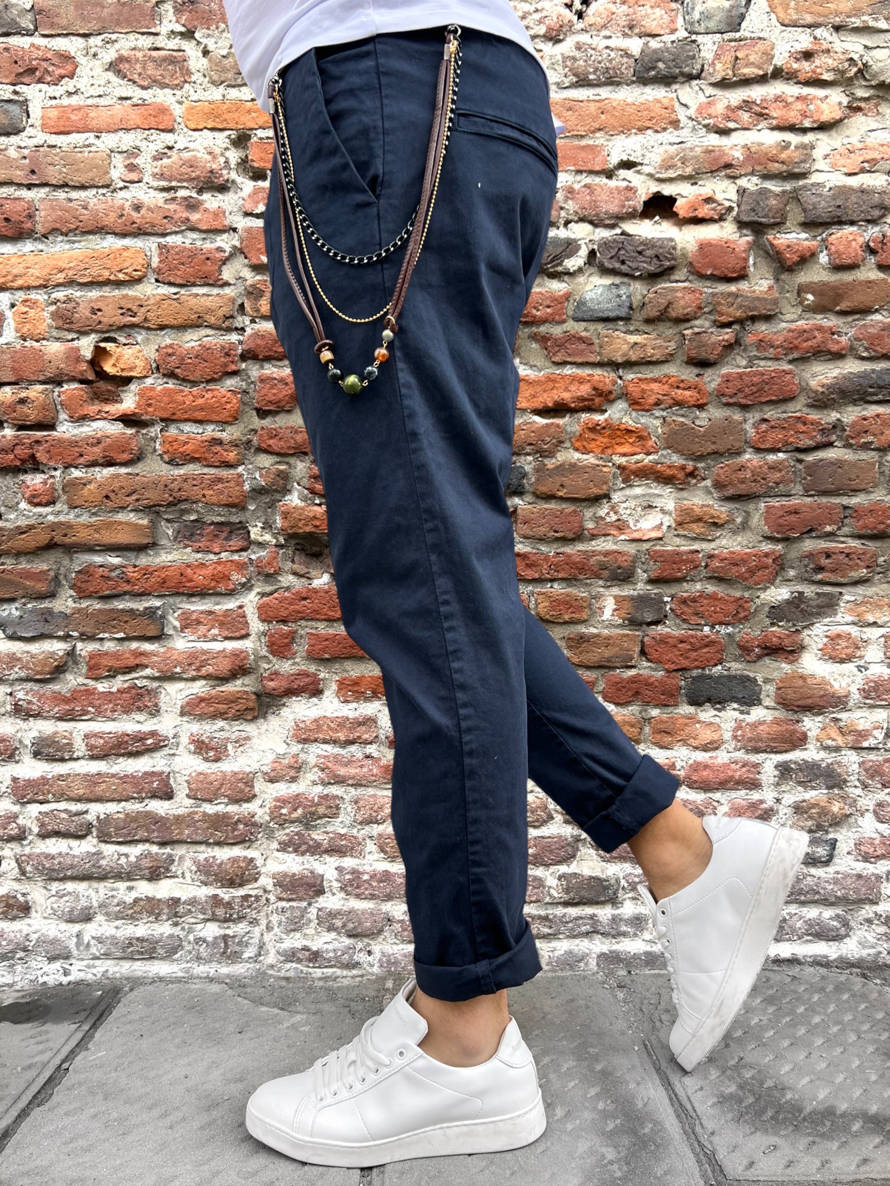 Pantalaccio Over-D Navy P49 (9754152993108)