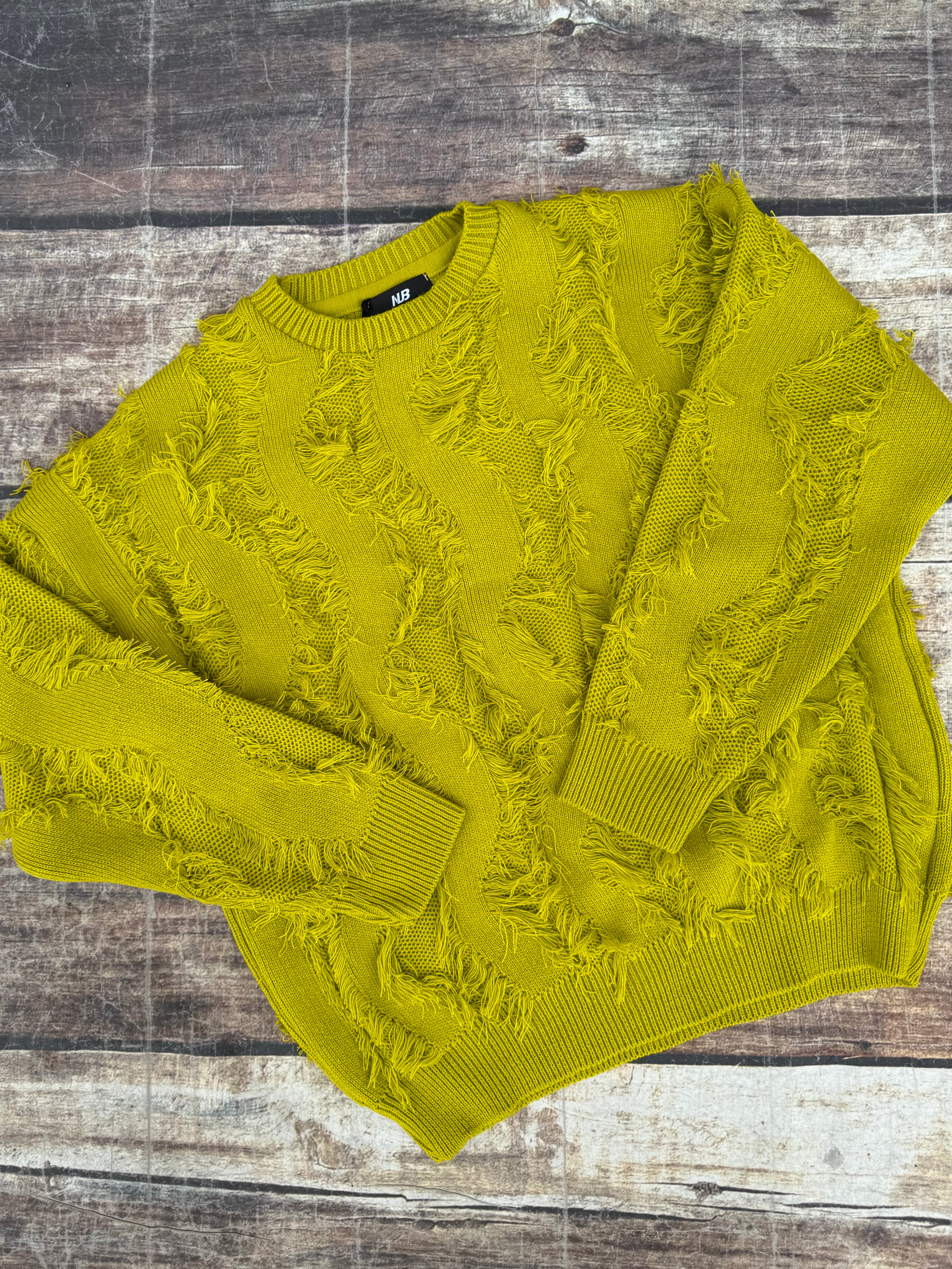 Maglione Njb Lime 8100 (9869830848852)