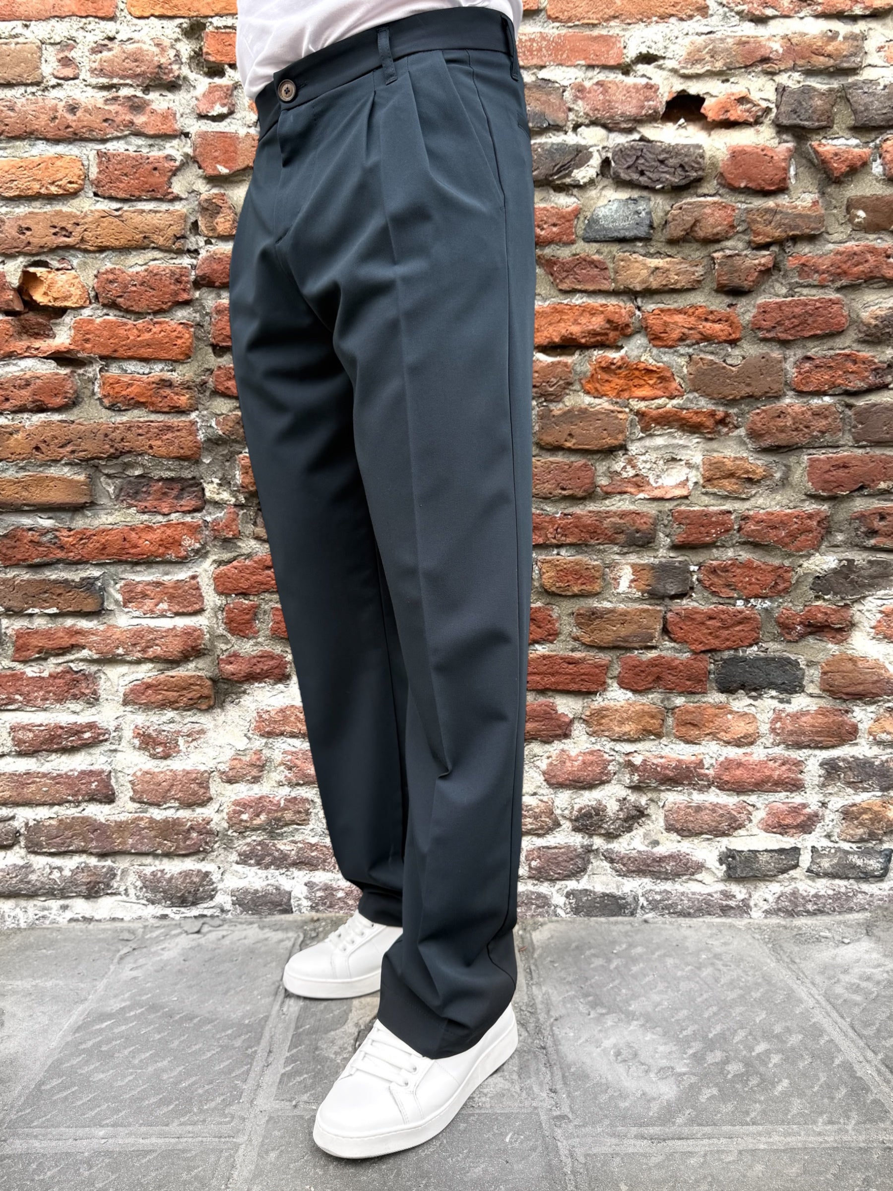 Pantalone Imperial Palazzo Navy Drake (11857639965012)