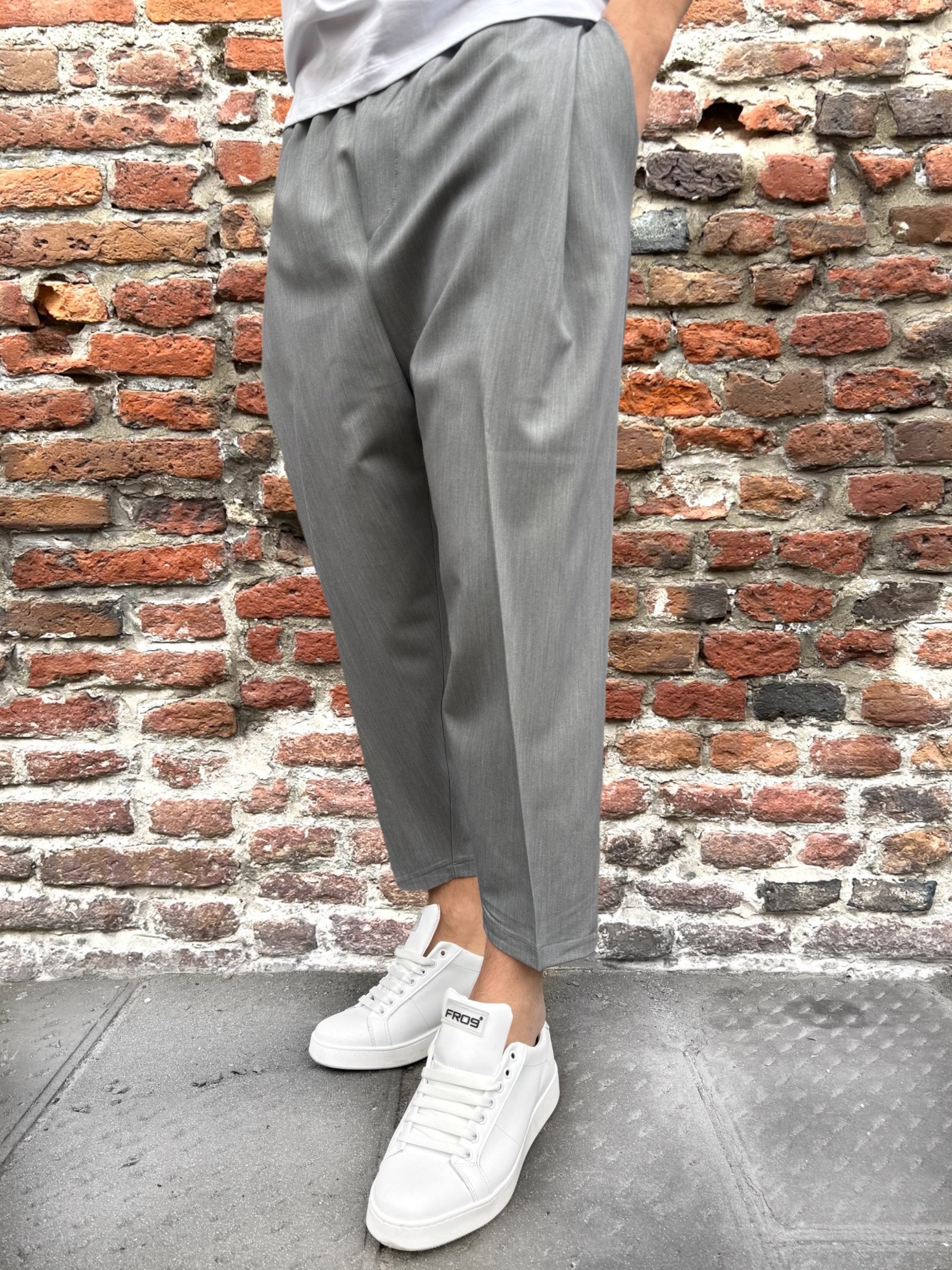 Pantalone Dik NJB Grigio (11820498649428)