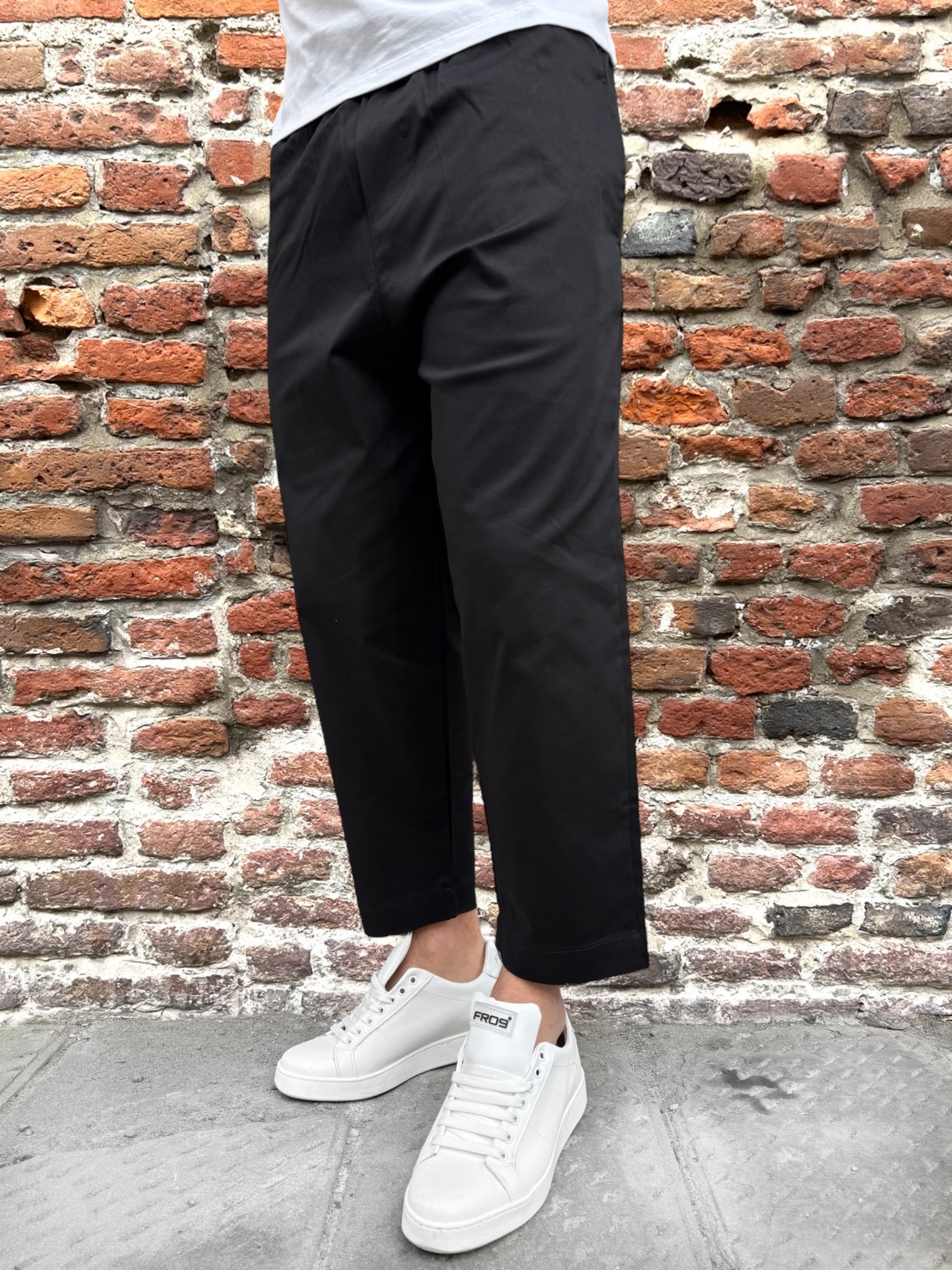 Pantalone Why Not Brand Shibuya Nero PL69 (11841304428884)