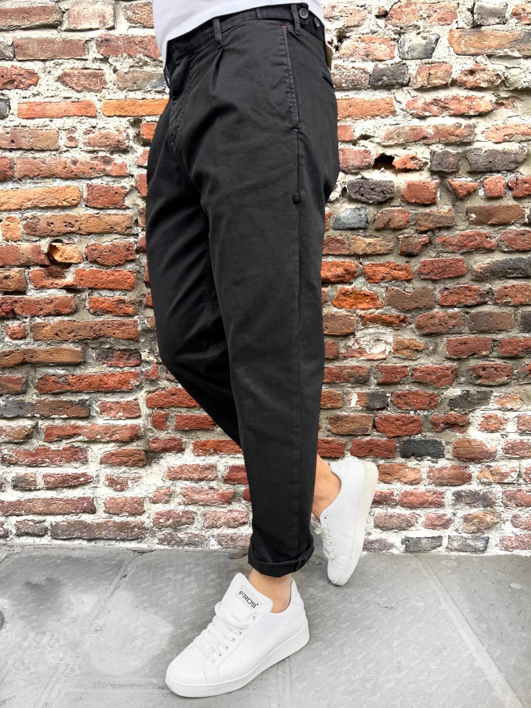 Pantalone Berna Nero 6105 (11743294128468)