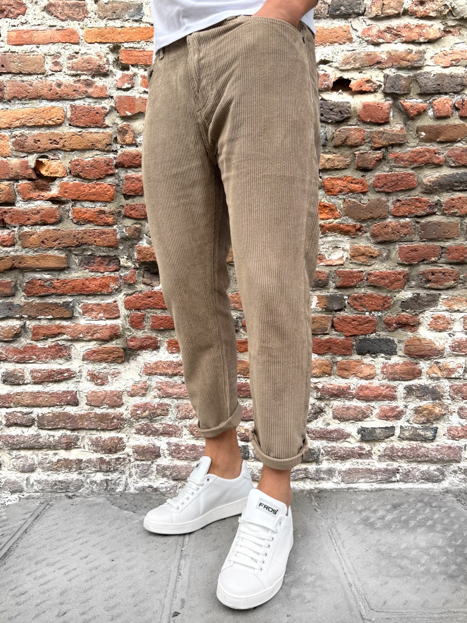 Pantalone Gianni Lupo Velluto Cammello (9855858147668)