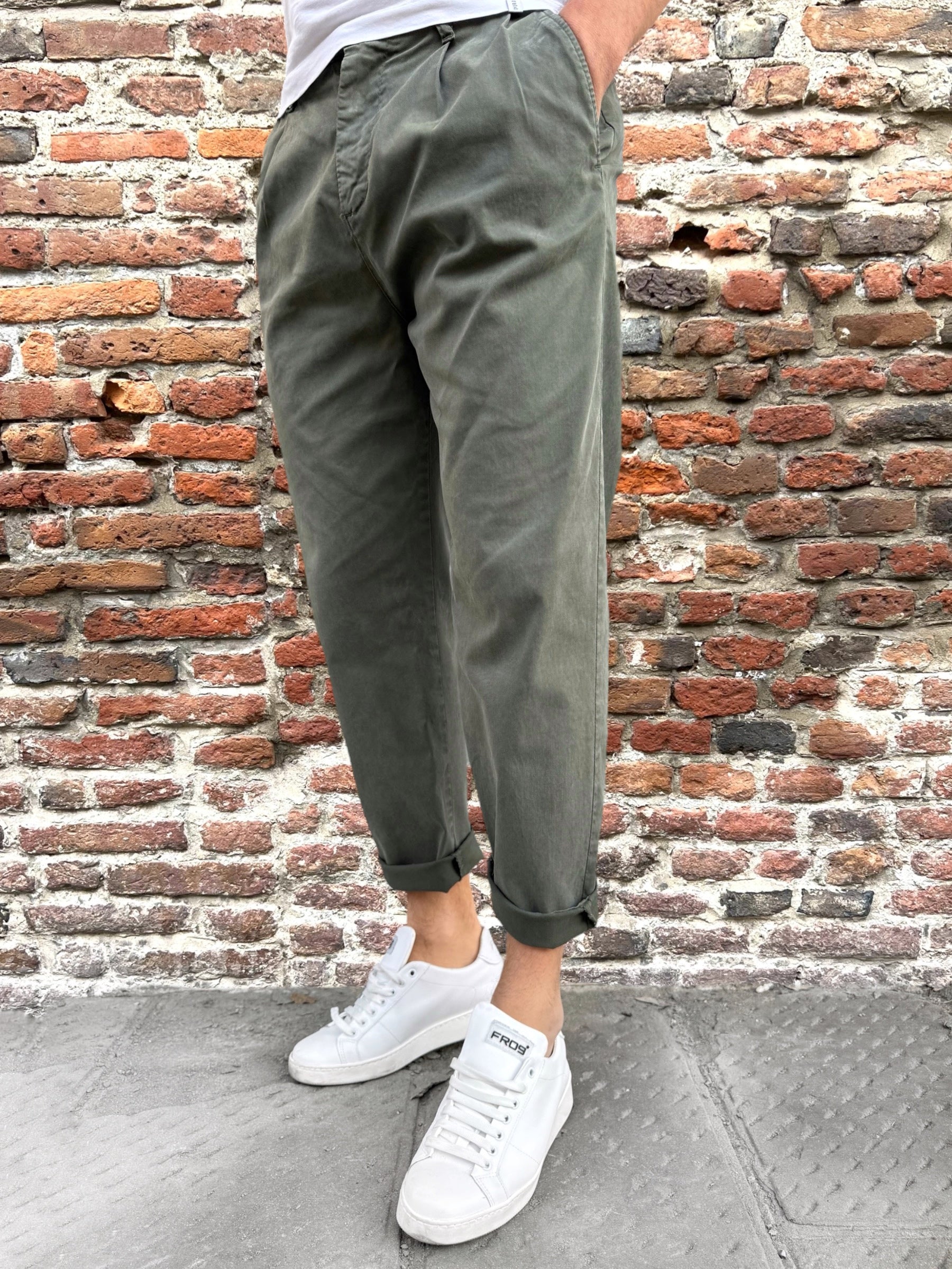 Pantalone Block Eleven Japan Militare 733 (9902423212372)