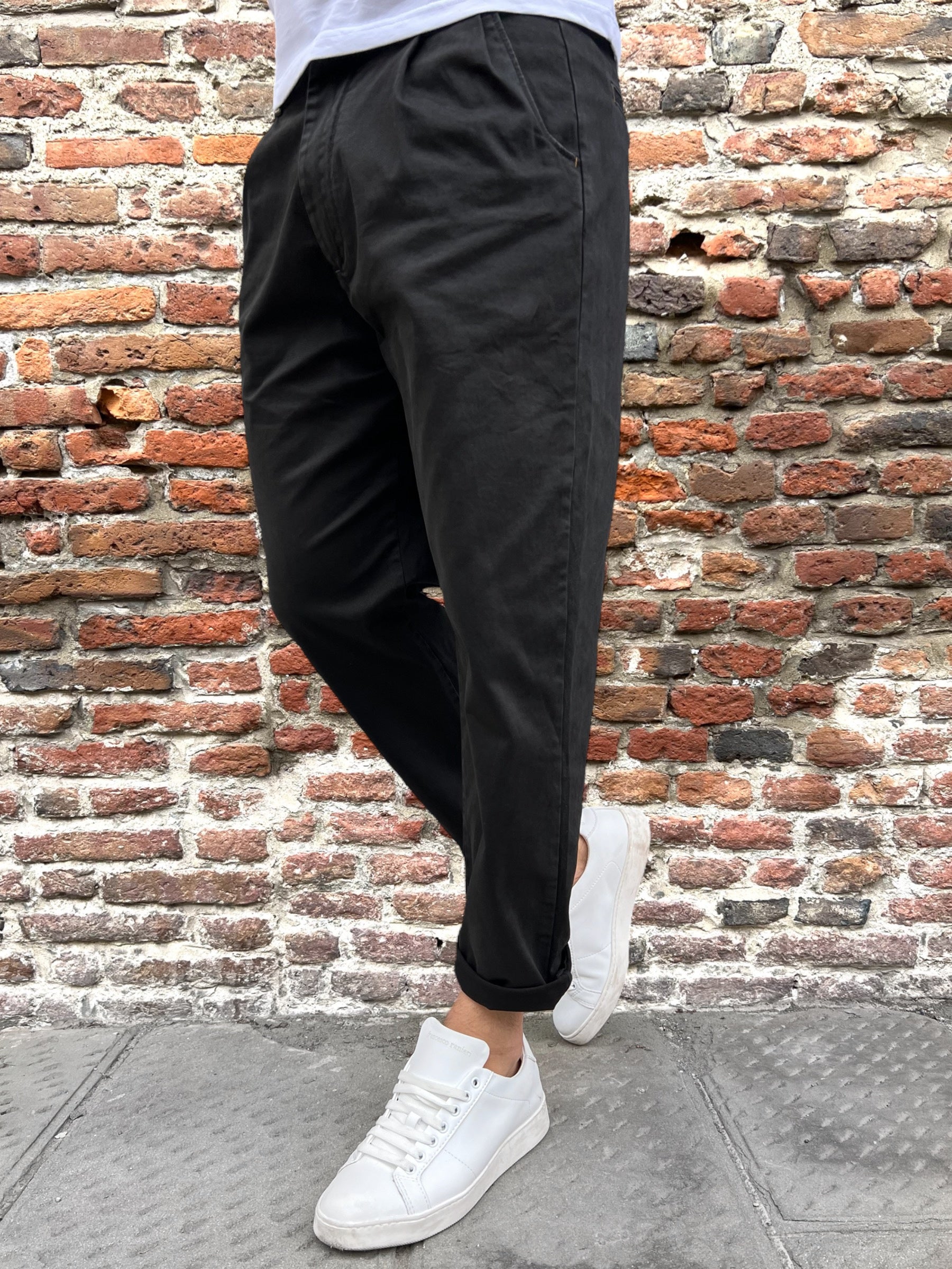 Pantalone Berna Japan Nero 6094 (9760819904852)