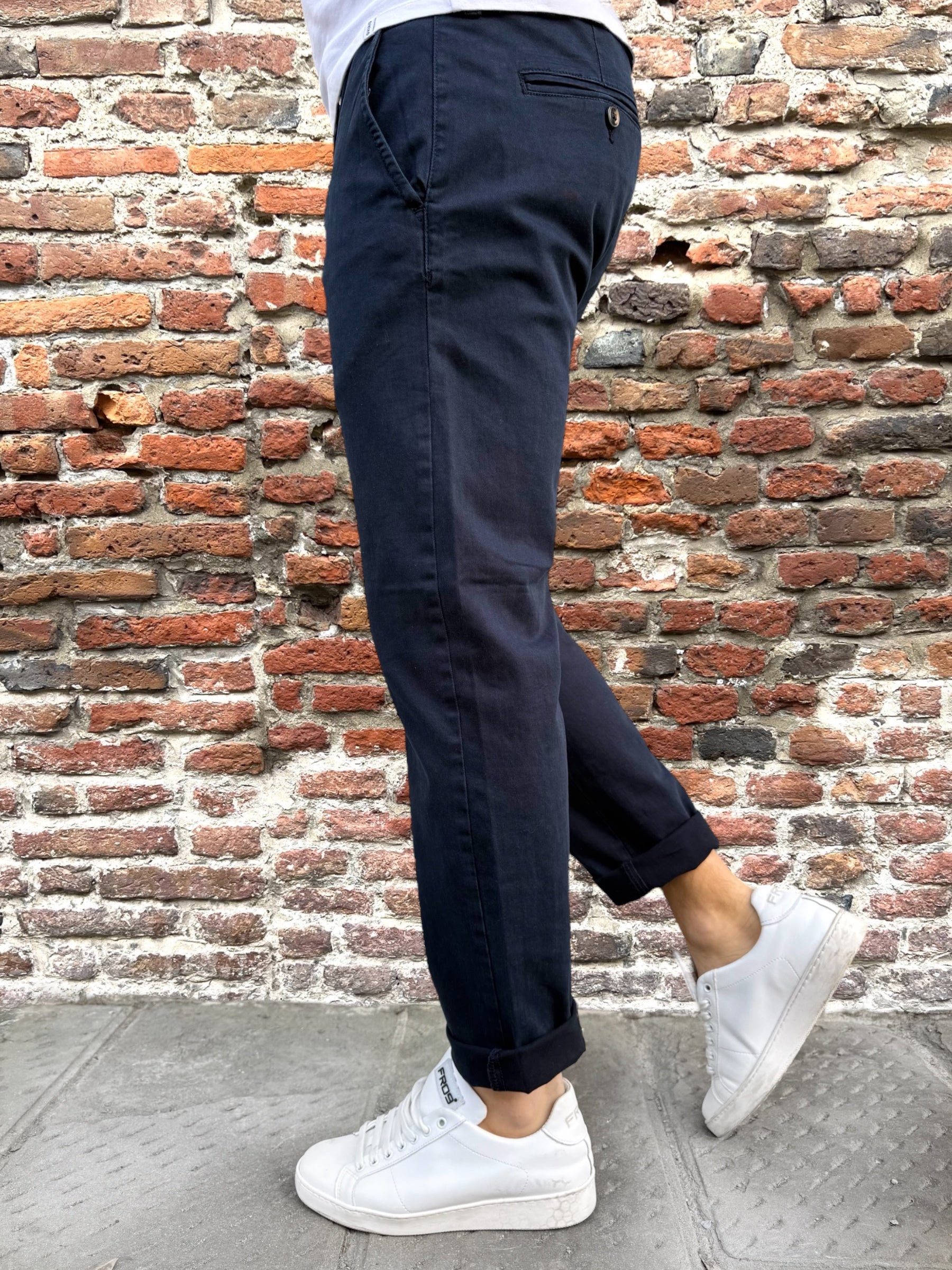 Pantalone Block Eleven Chinos Blu (9960828961108)