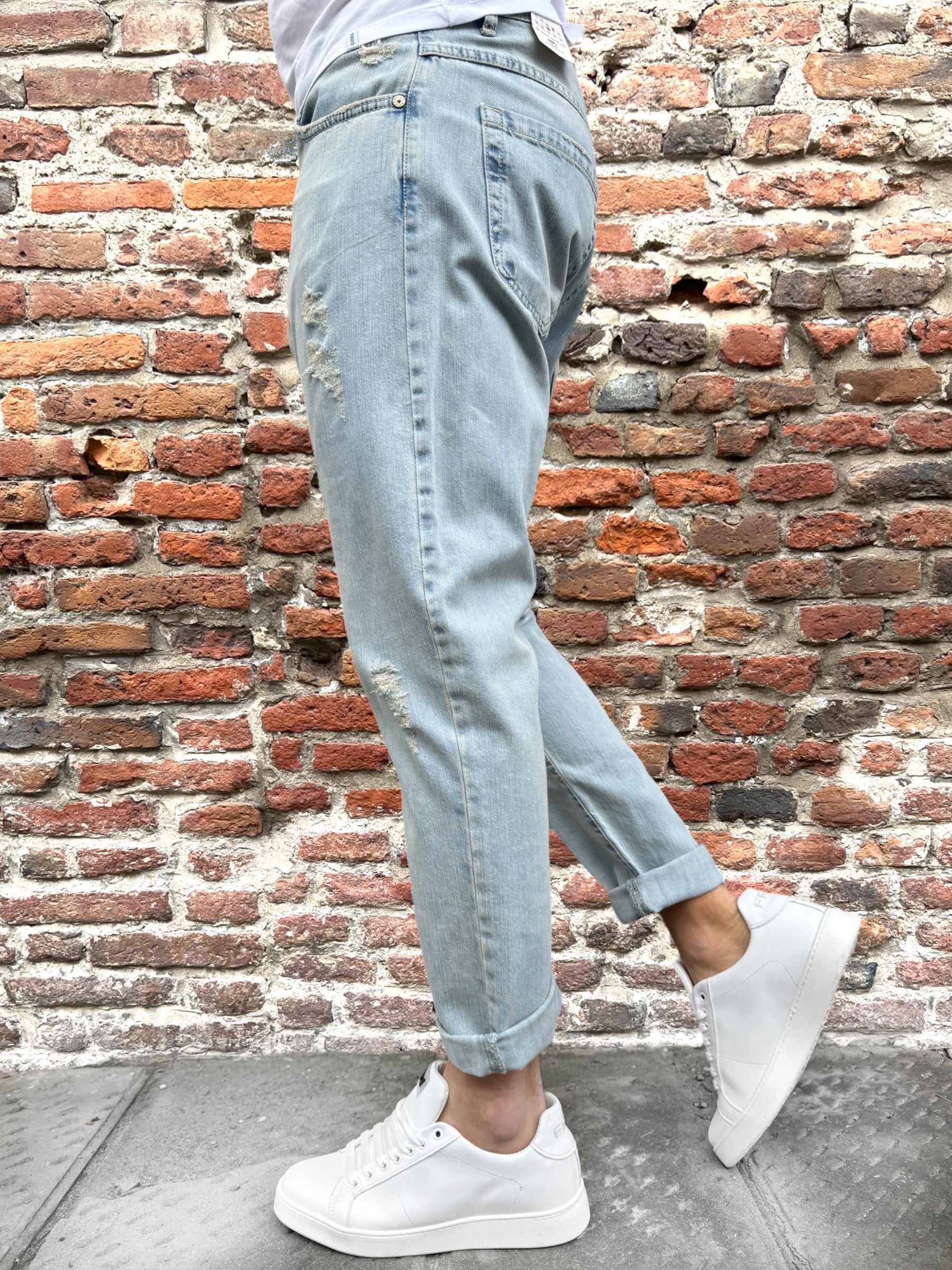 Jeans Berna Carrot Light Rotture 5030 (11806967464276)