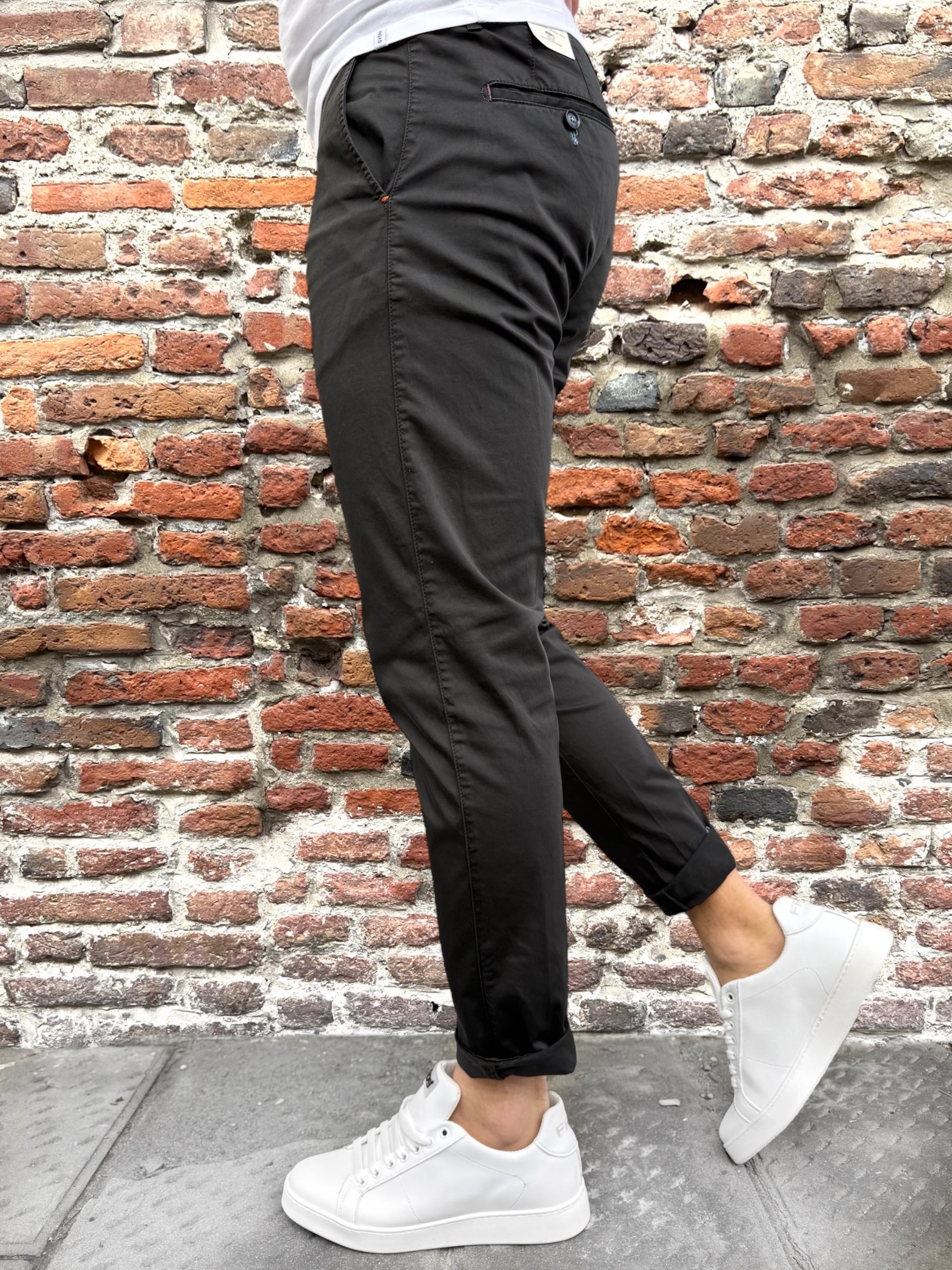 Pantalone Berna Chinos Nero 1103 (11806907007316)