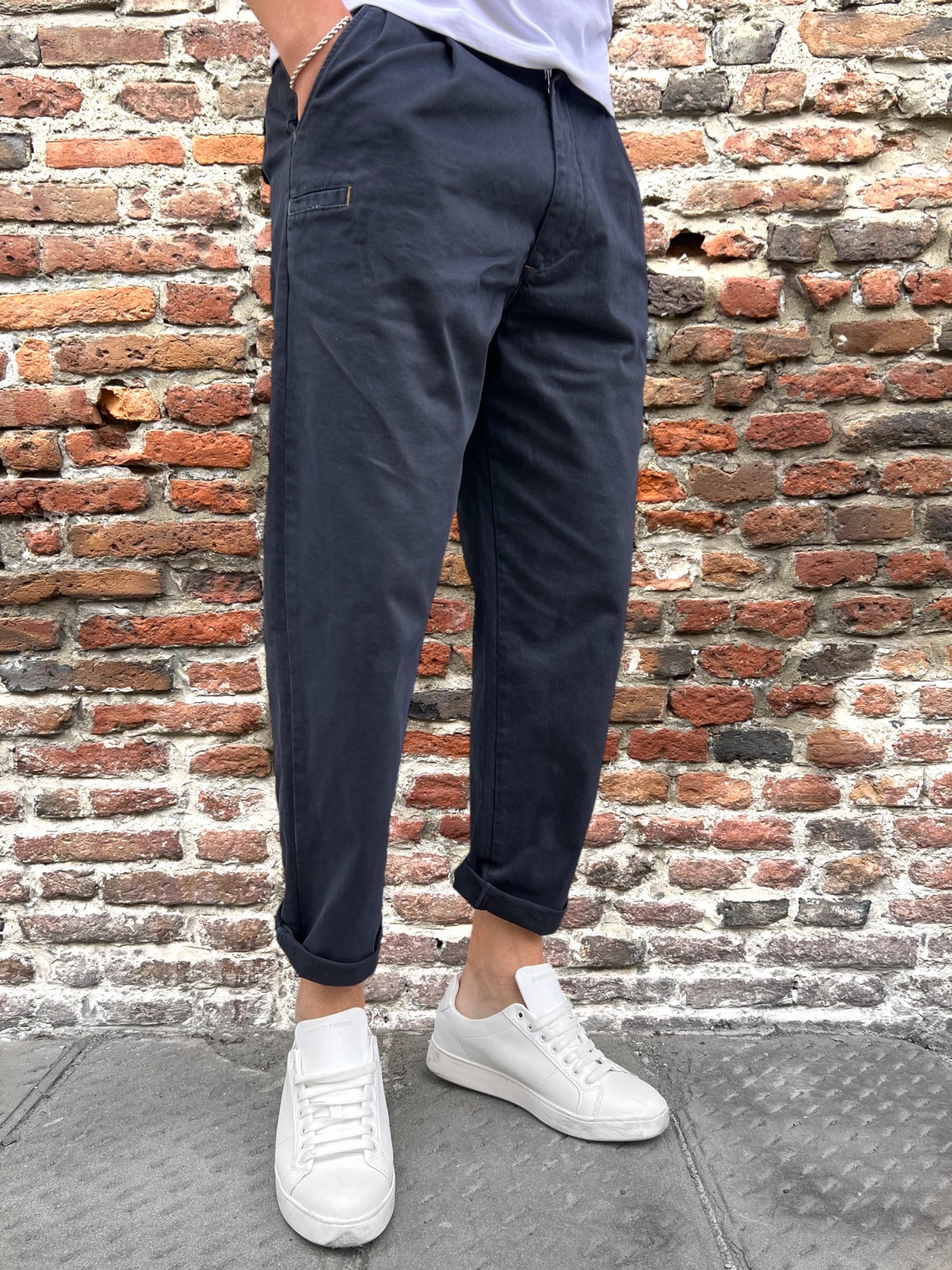 Pantalone Berna Japan Blu 6094 (9760820199764)