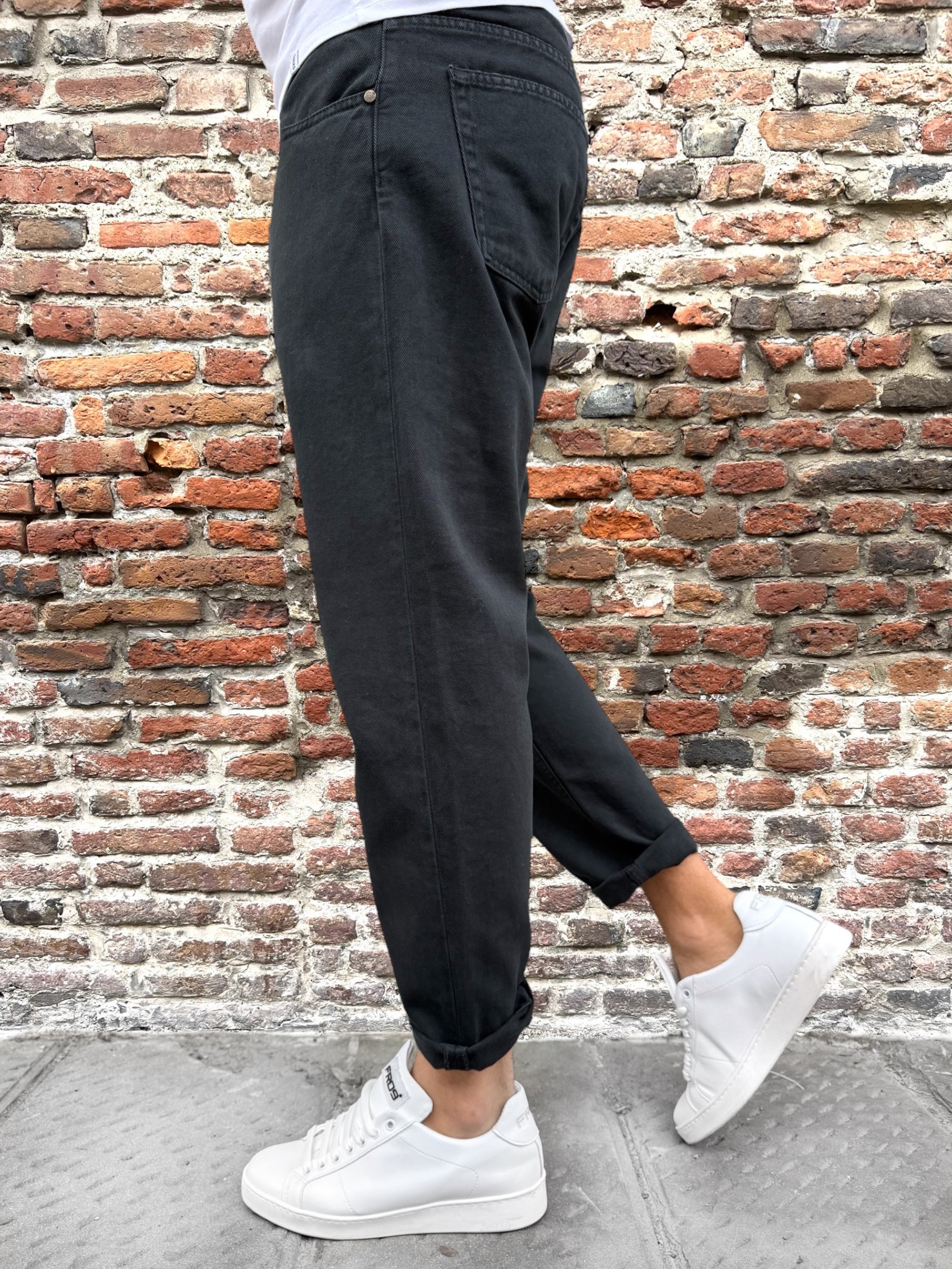 Pantalone Pont Bull Denim Nero 32 (9858111406420)