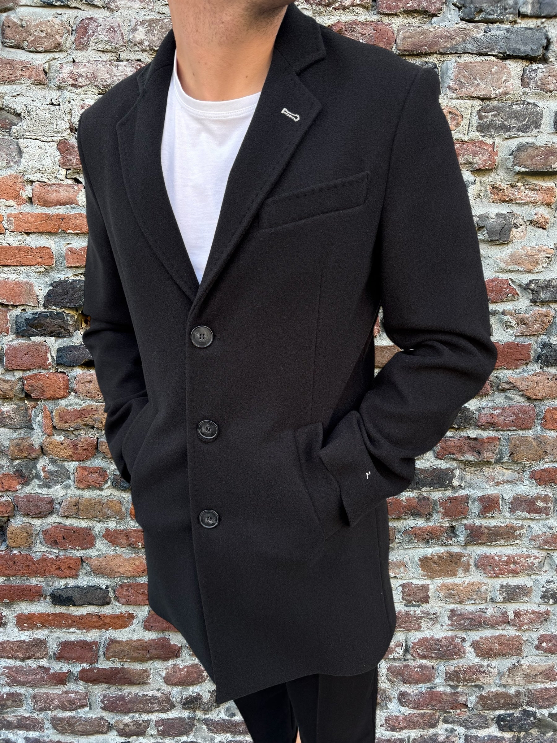 Cappotto Block Eleven Nero (9902394016084)