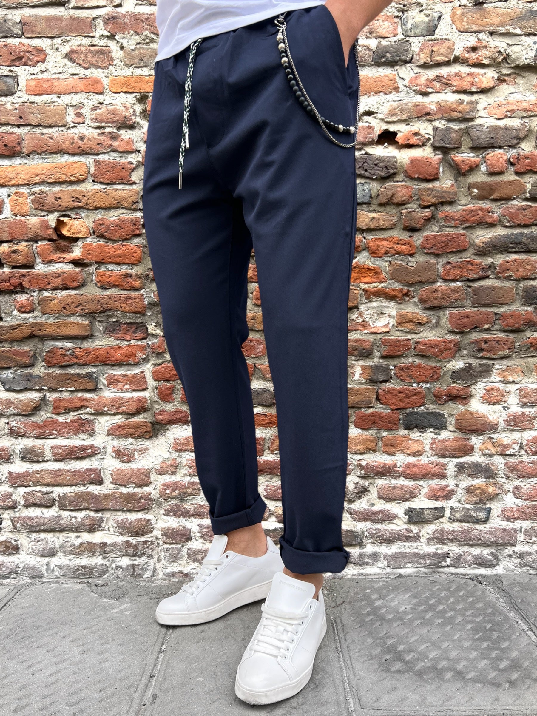 Pantalaccio Gianni Lupo Blu Navy 5107 (9760847364436)