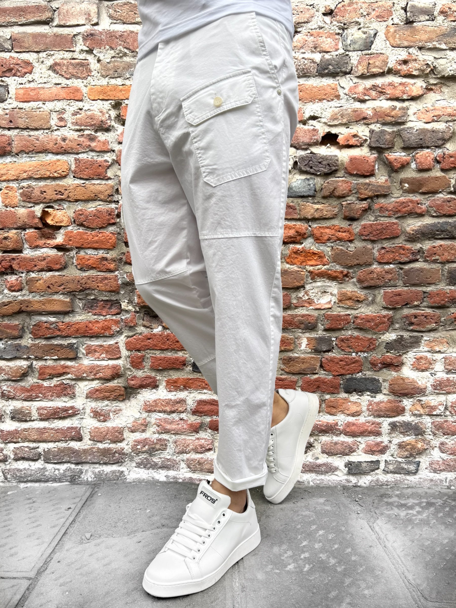 Pantalone Alta Tensione Tester Bianco (11811838591316)