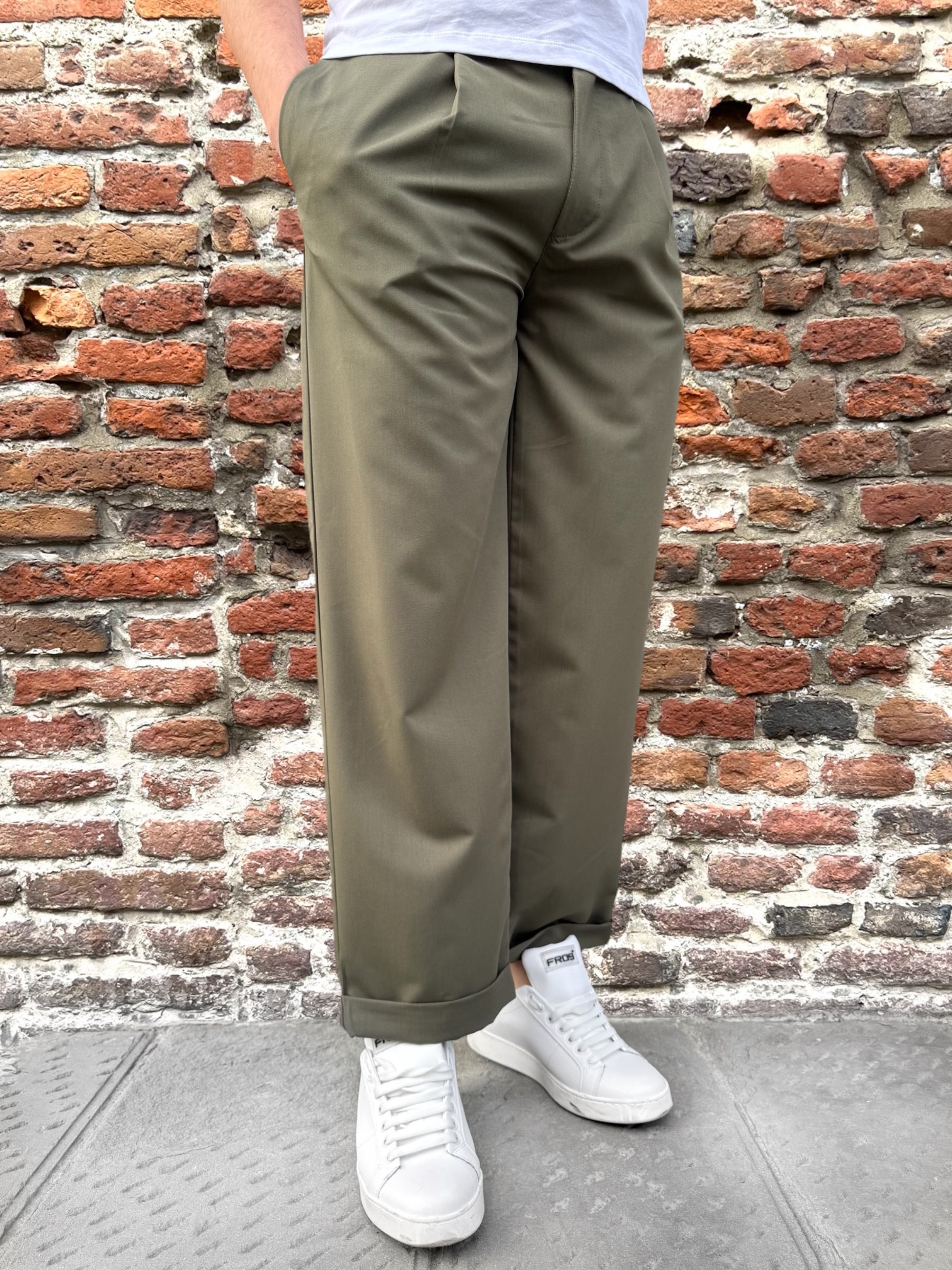 Pantalone Block Eleven Japan Militare 255 (11877956092244)