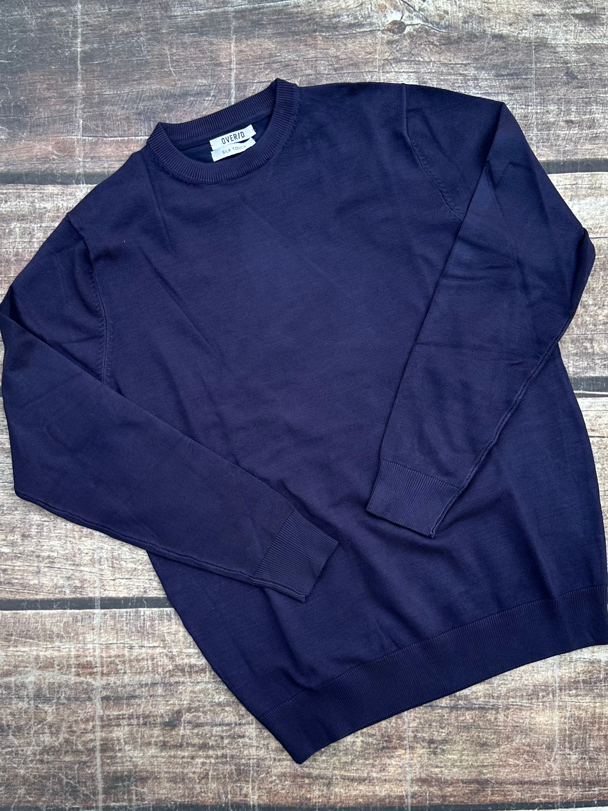 Maglioncino Over-D Navy M01 (9721094504788)