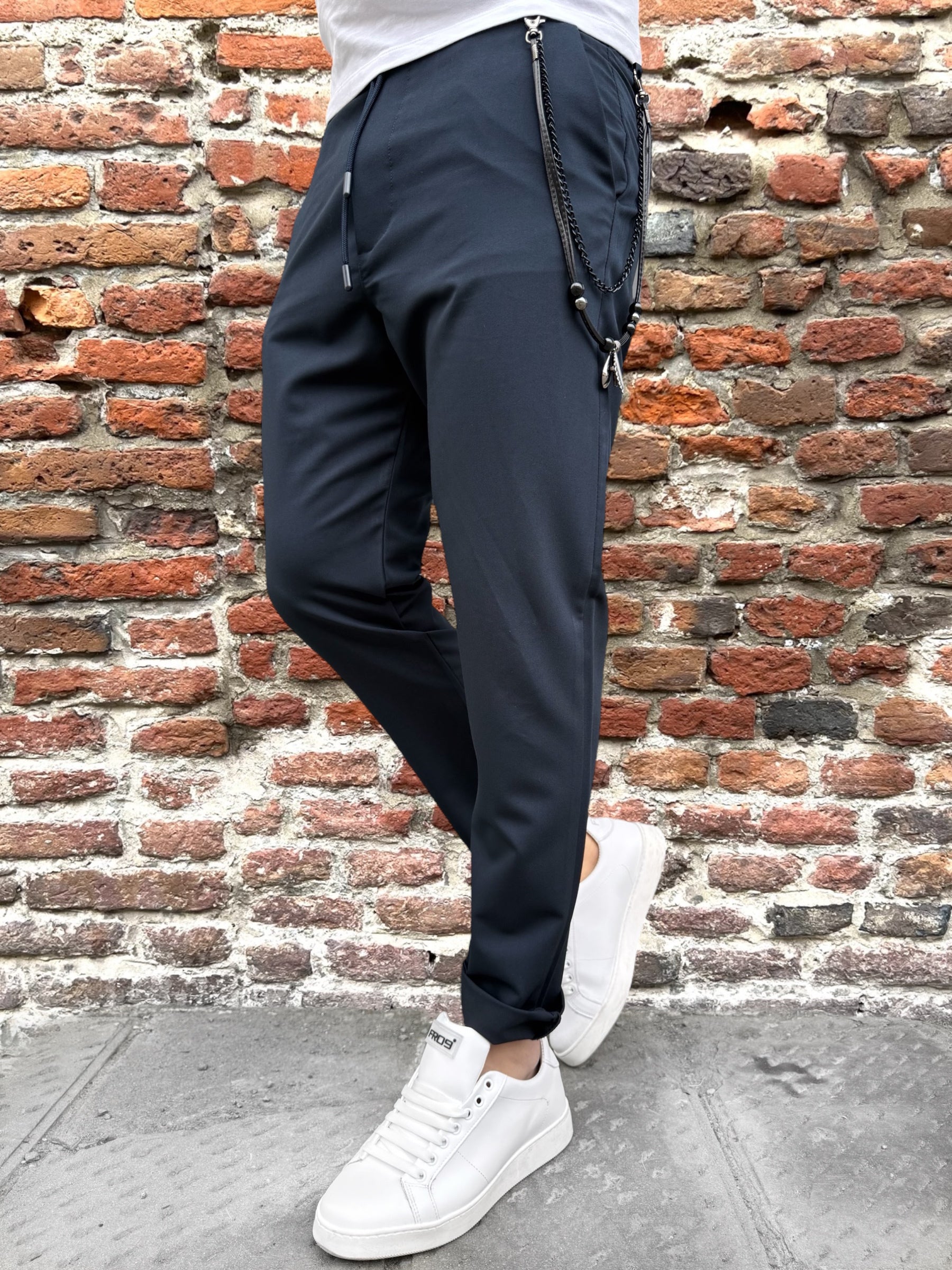 Pantalaccio Over-D Tapered Fit Blu P60 (11841895825748)