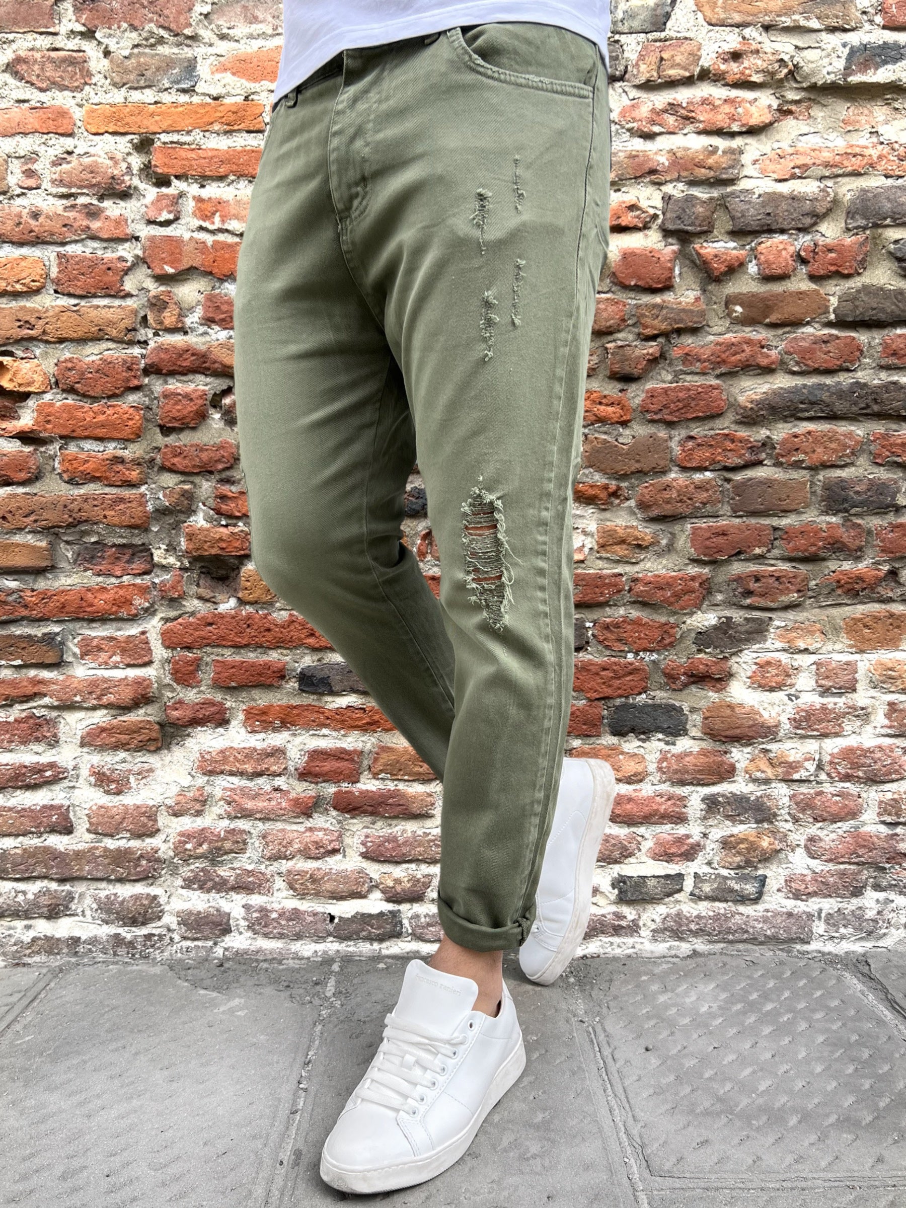 Pantalone Over-D Militare P18 (9767714160980)