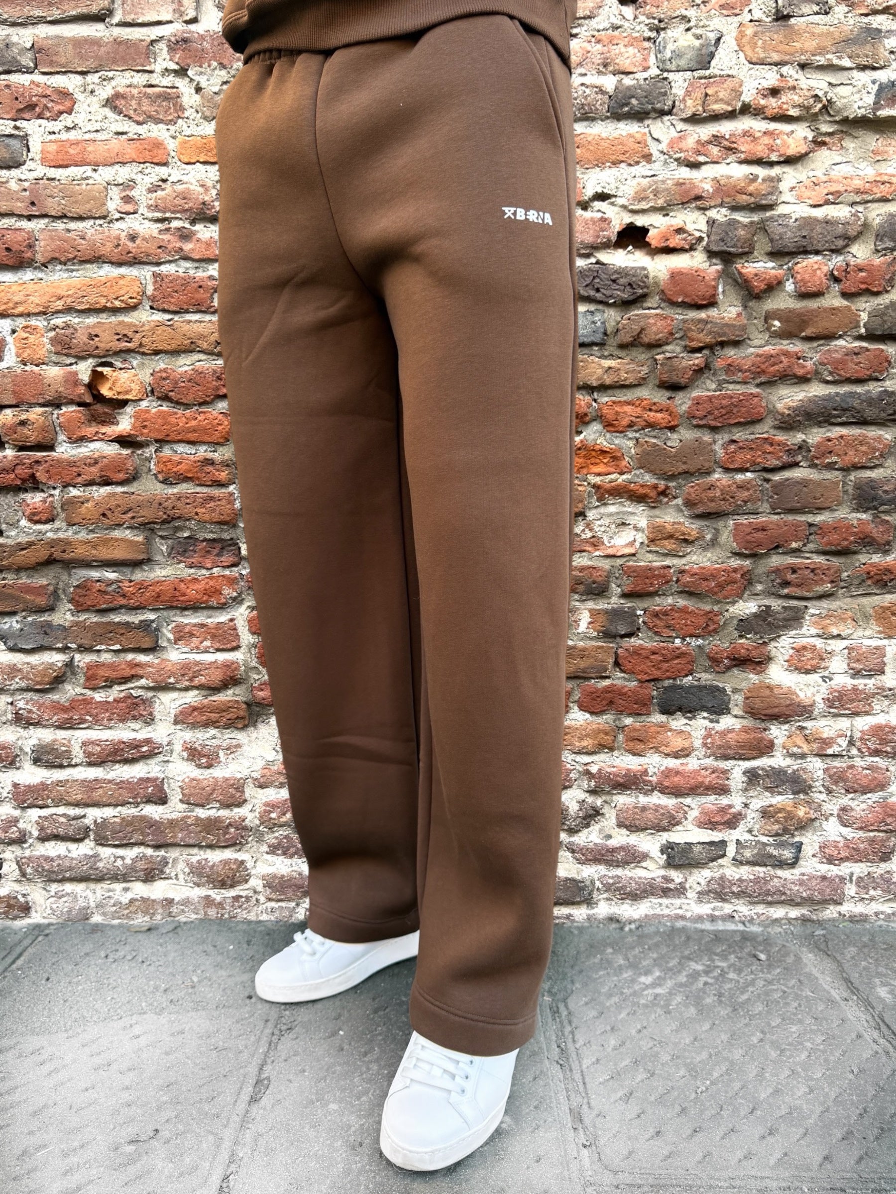 Pantalone Berna Felpa Palazzo Cioccolato 082 (9934184841556)