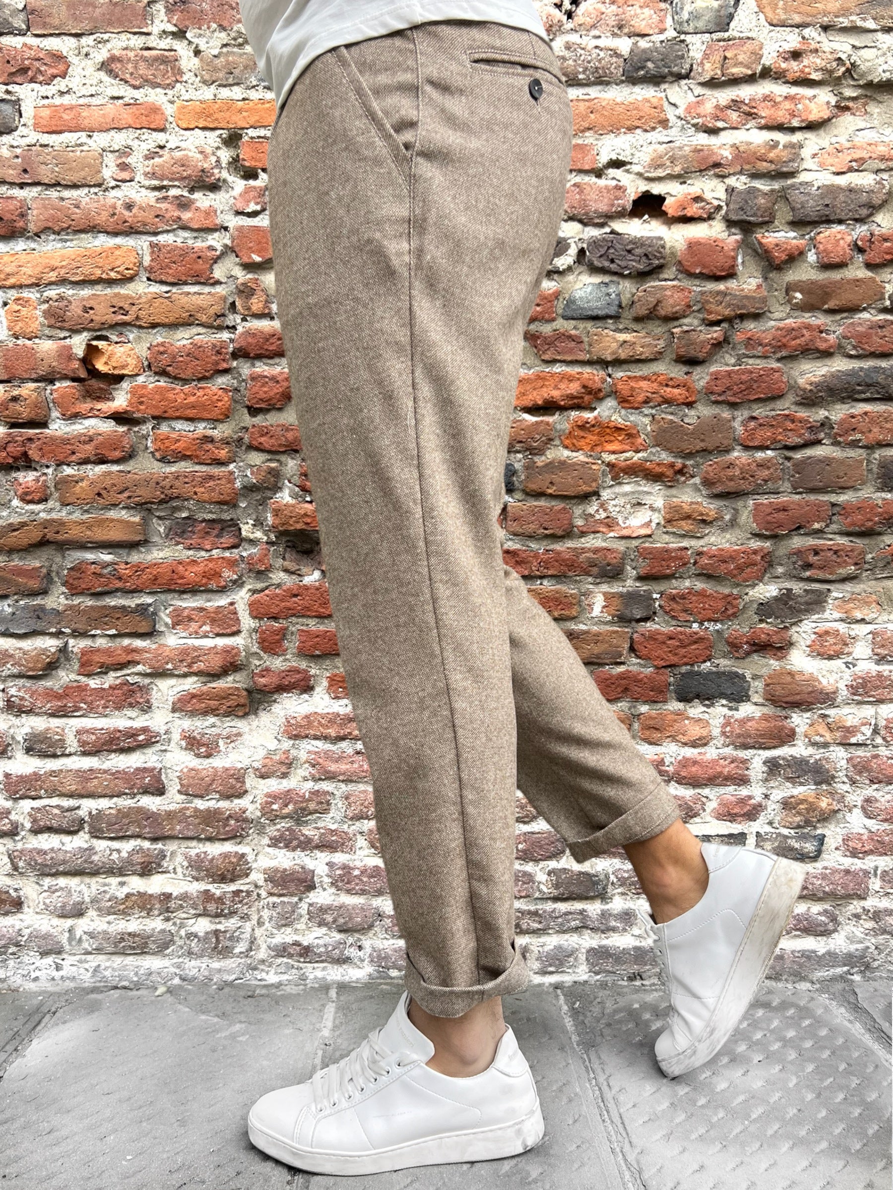 Pantalone Alta Tensione Festa Beige 2540 (9803962810708)