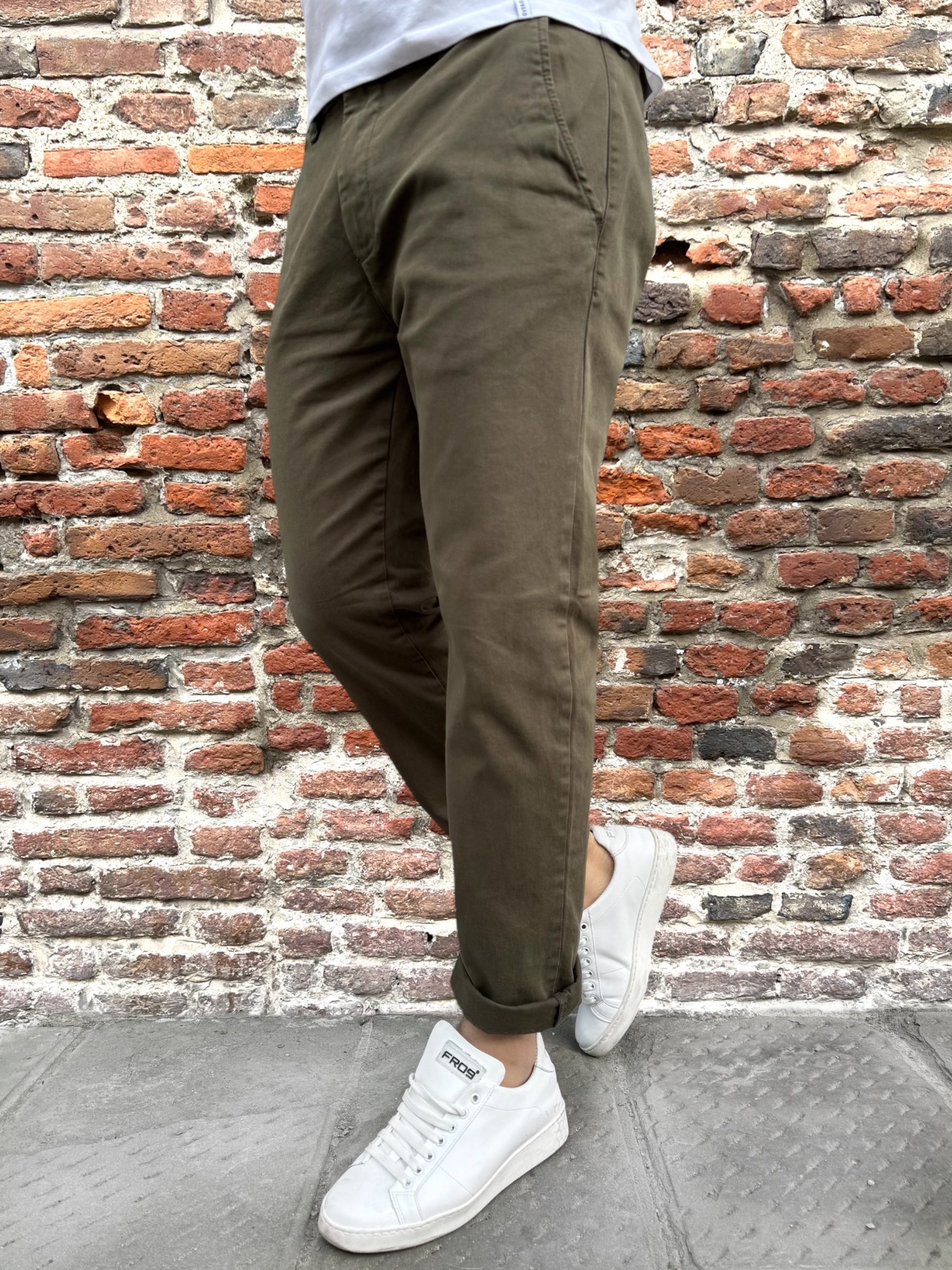 Pantalone Block Eleven Chinos Army (9960832336212)