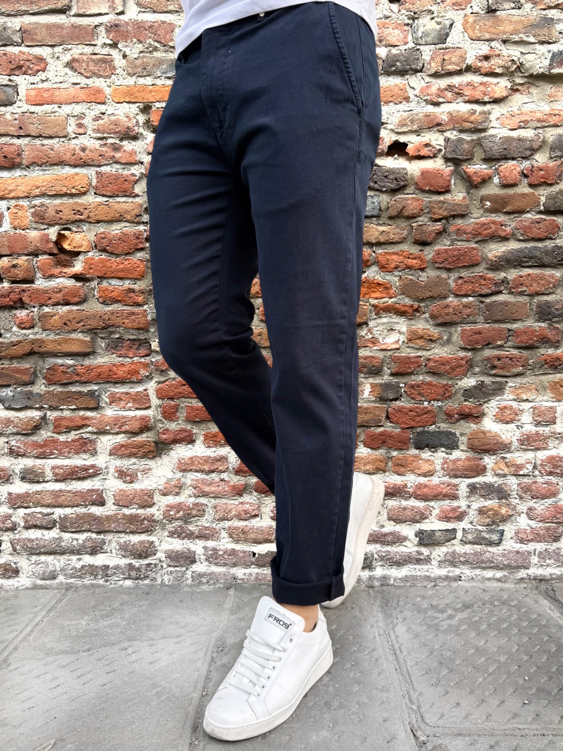 Pantalone Block Eleven Chinos Blu (9960828961108)