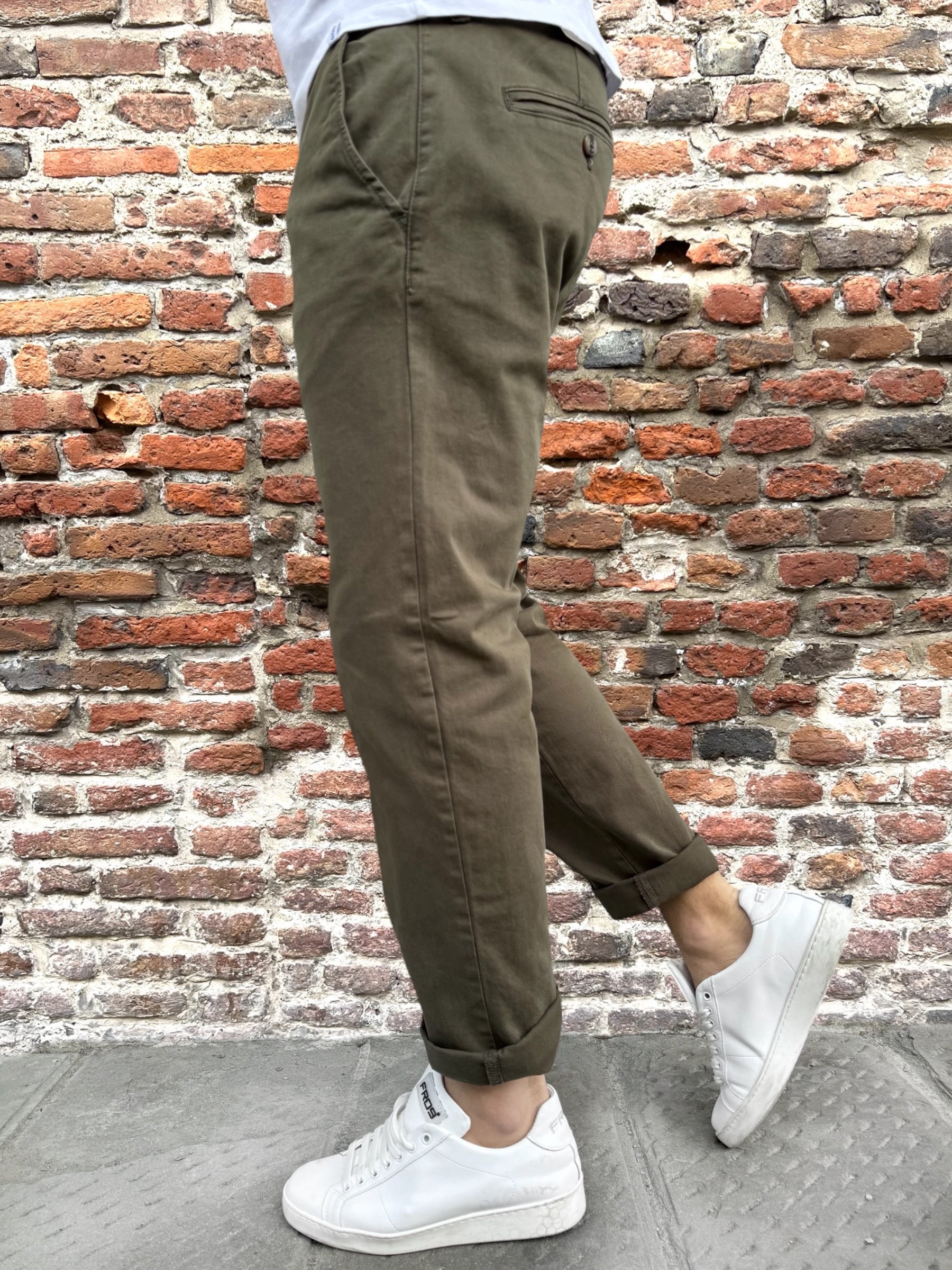 Pantalone Block Eleven Chinos Army (9960832336212)