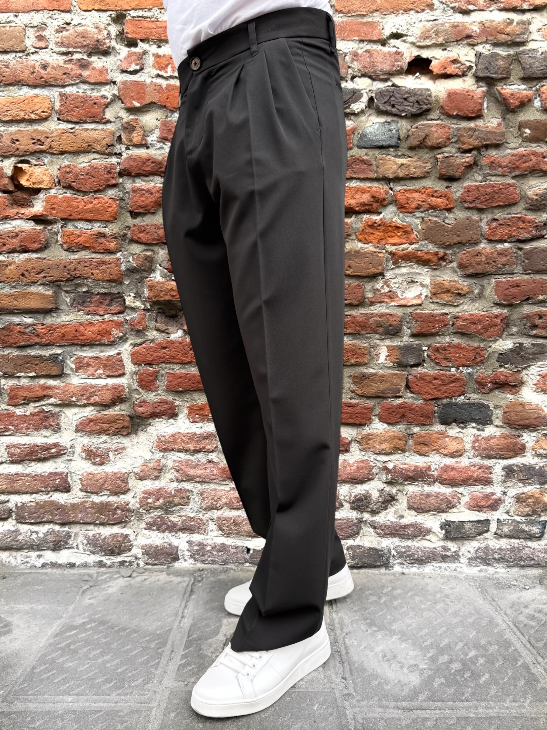 Pantalone Imperial Palazzo Nero Drake (11857642815828)