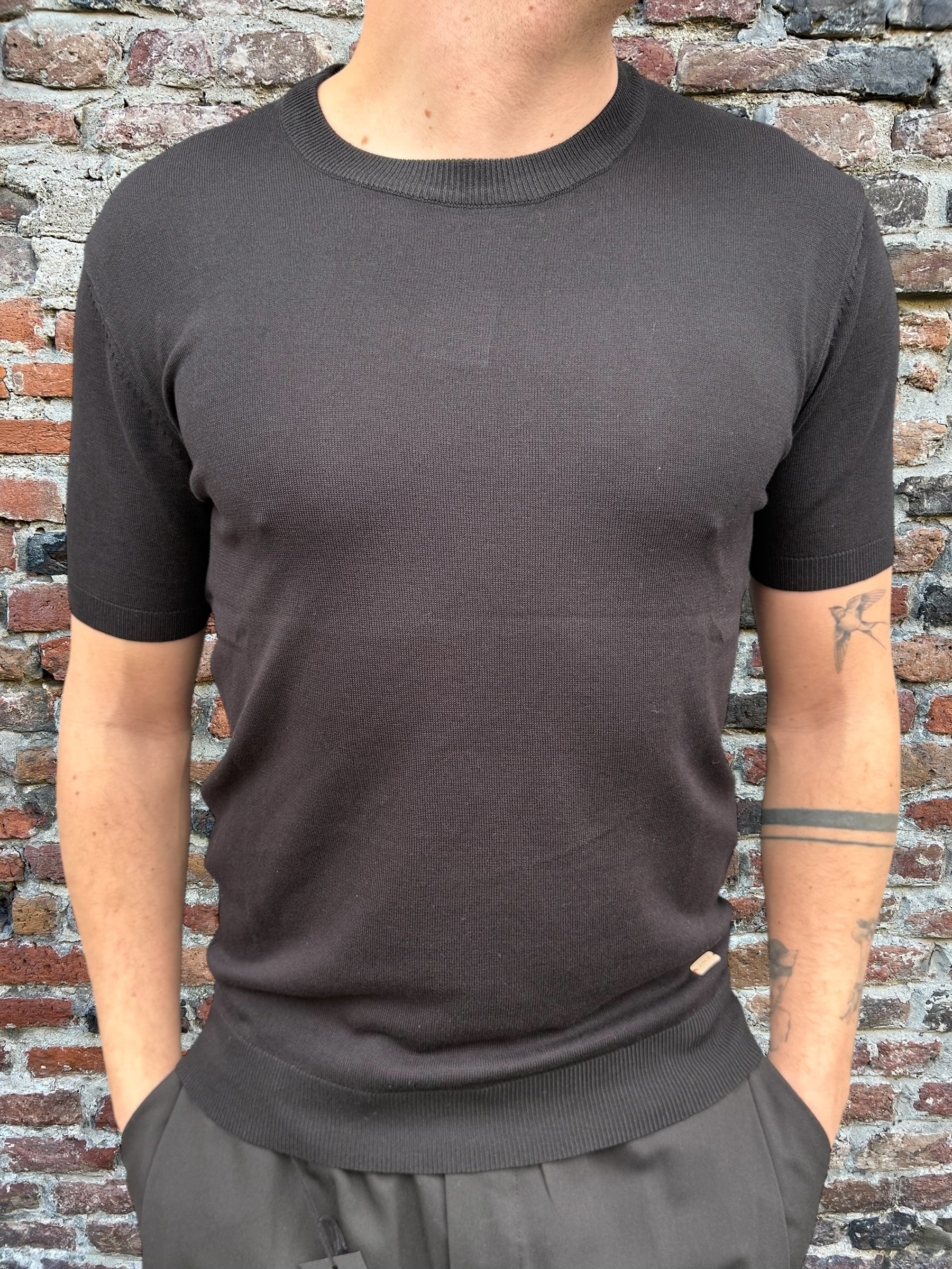 T-shirt Gianni Lupo Maglia Nera 510 (11871921537364)