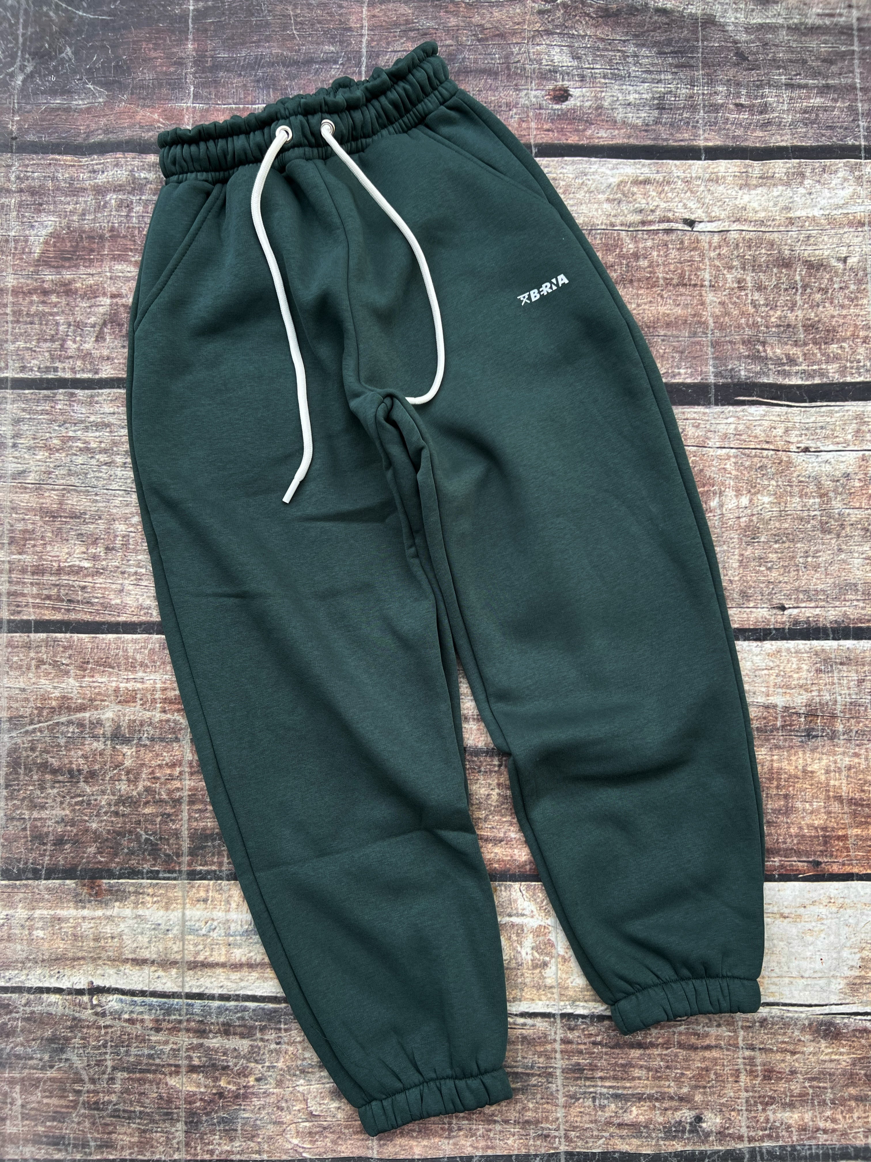 Pantalone Berna Felpa Verde Bosco (9714042306900)