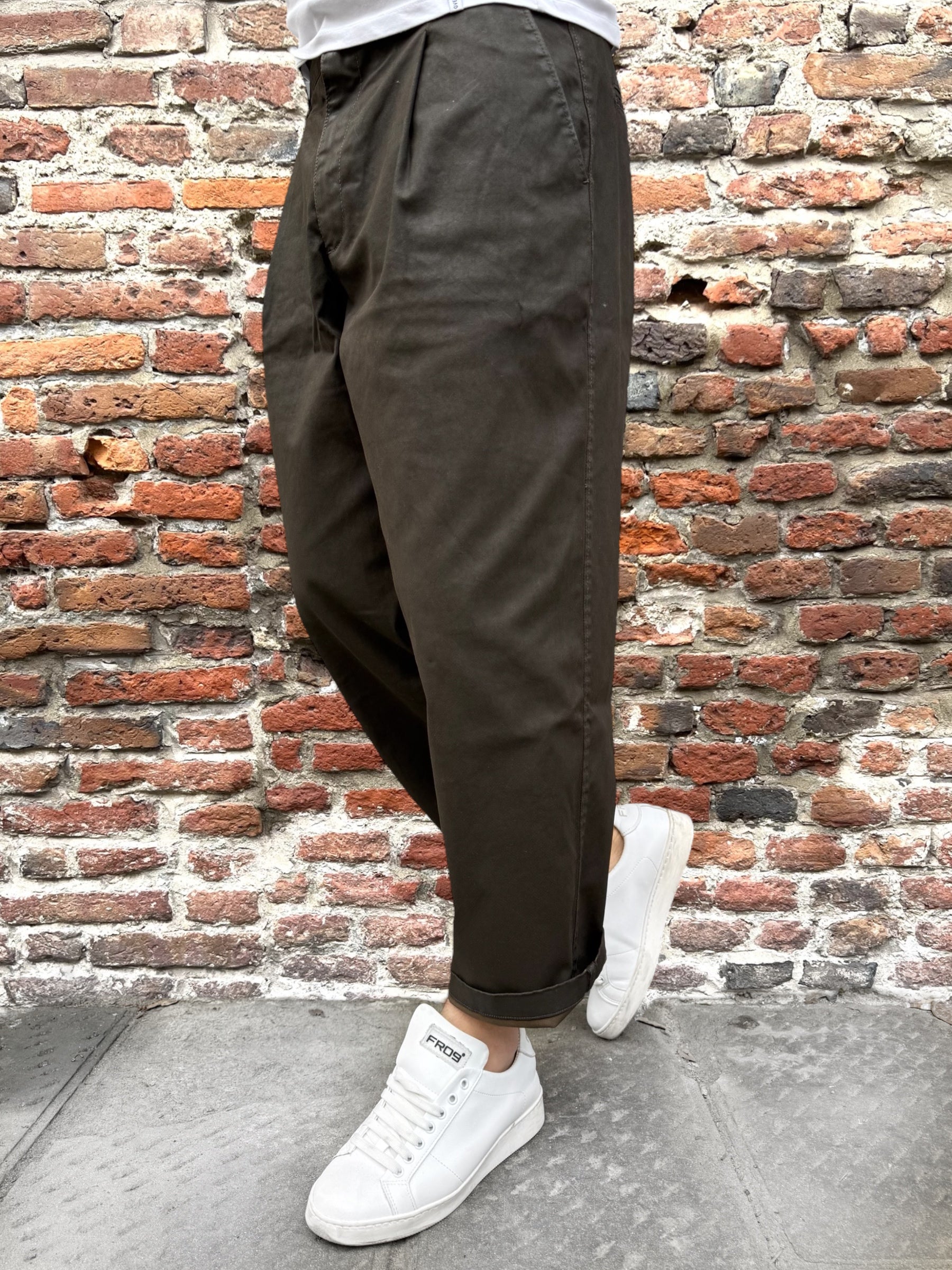 Pantalone Berna Verde Oliva 366 (11801338904916)