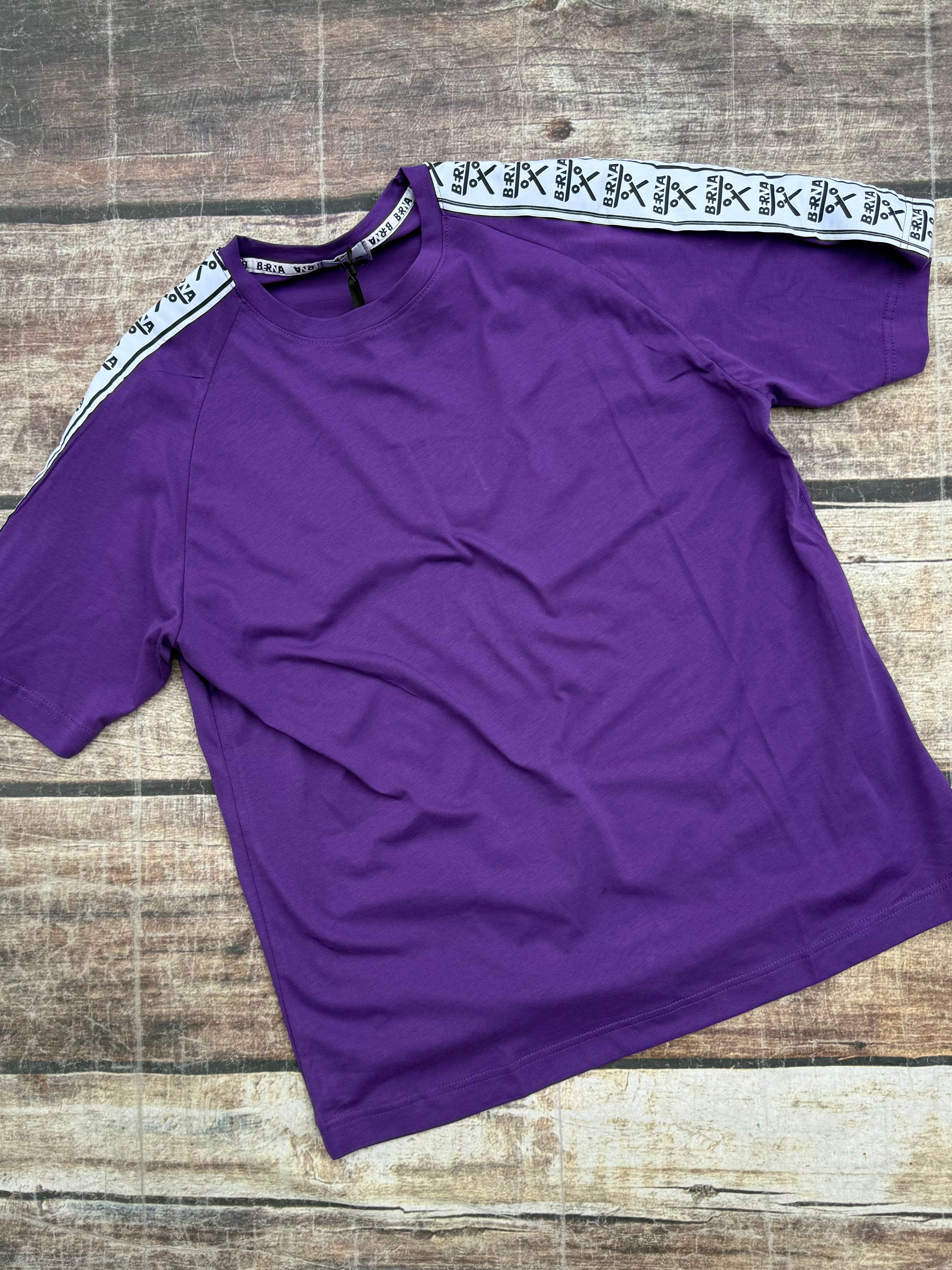 T-shirt Berna Banda Viola 1067 (11807801475412)