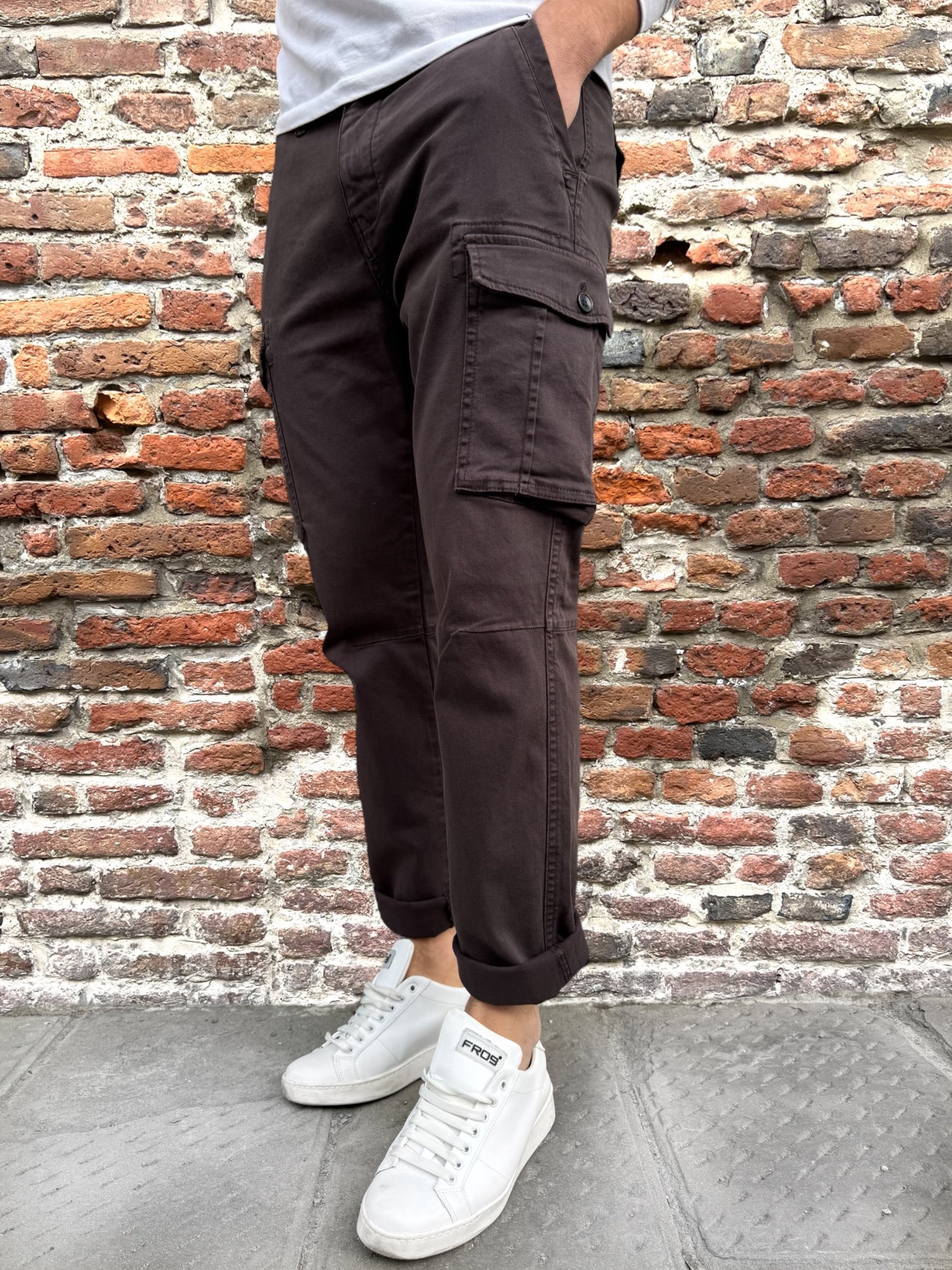 Pantalone Block Eleven Cargo Antracite (9960836399444)