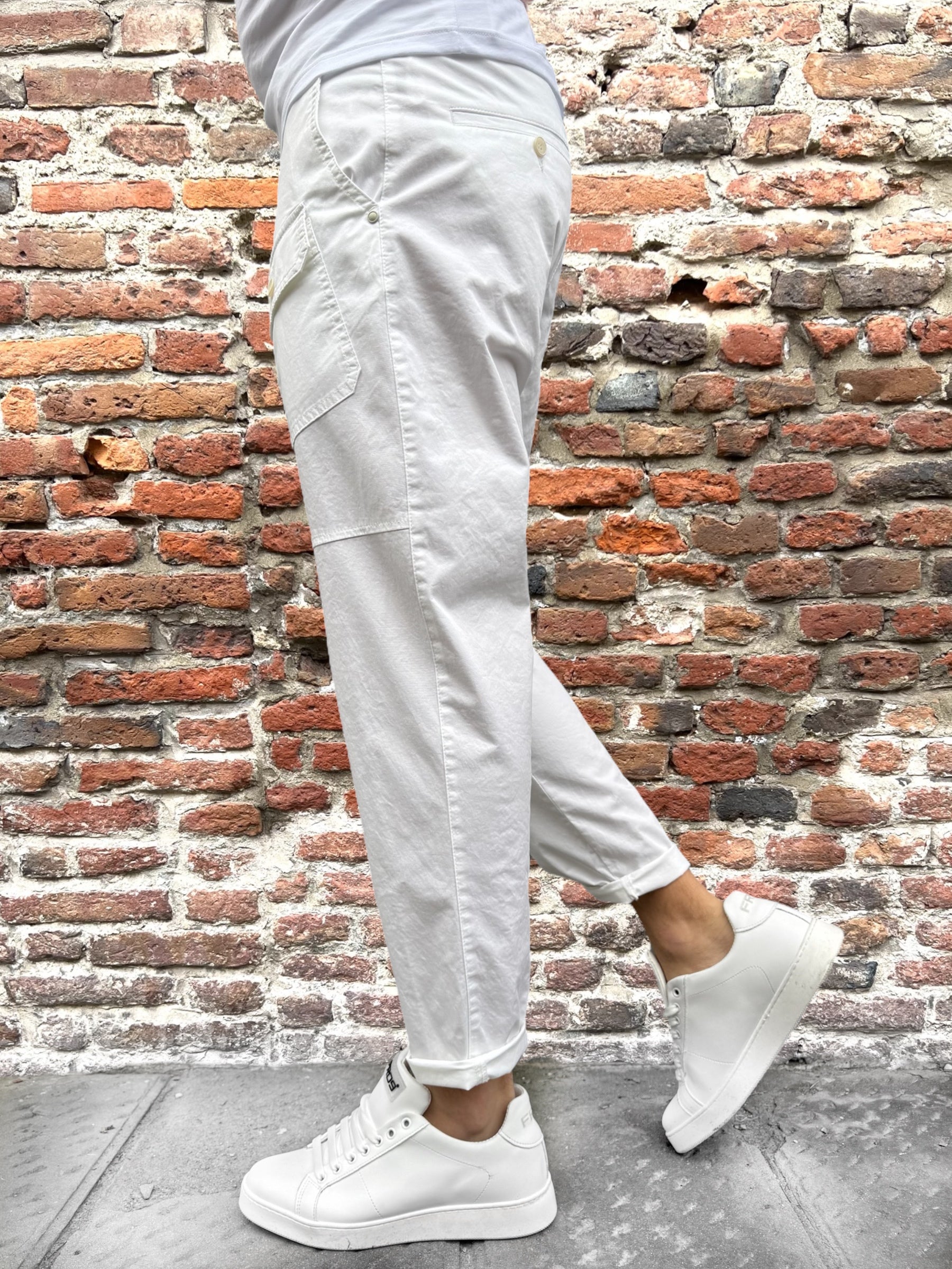 Pantalone Alta Tensione Tester Bianco (11811838591316)